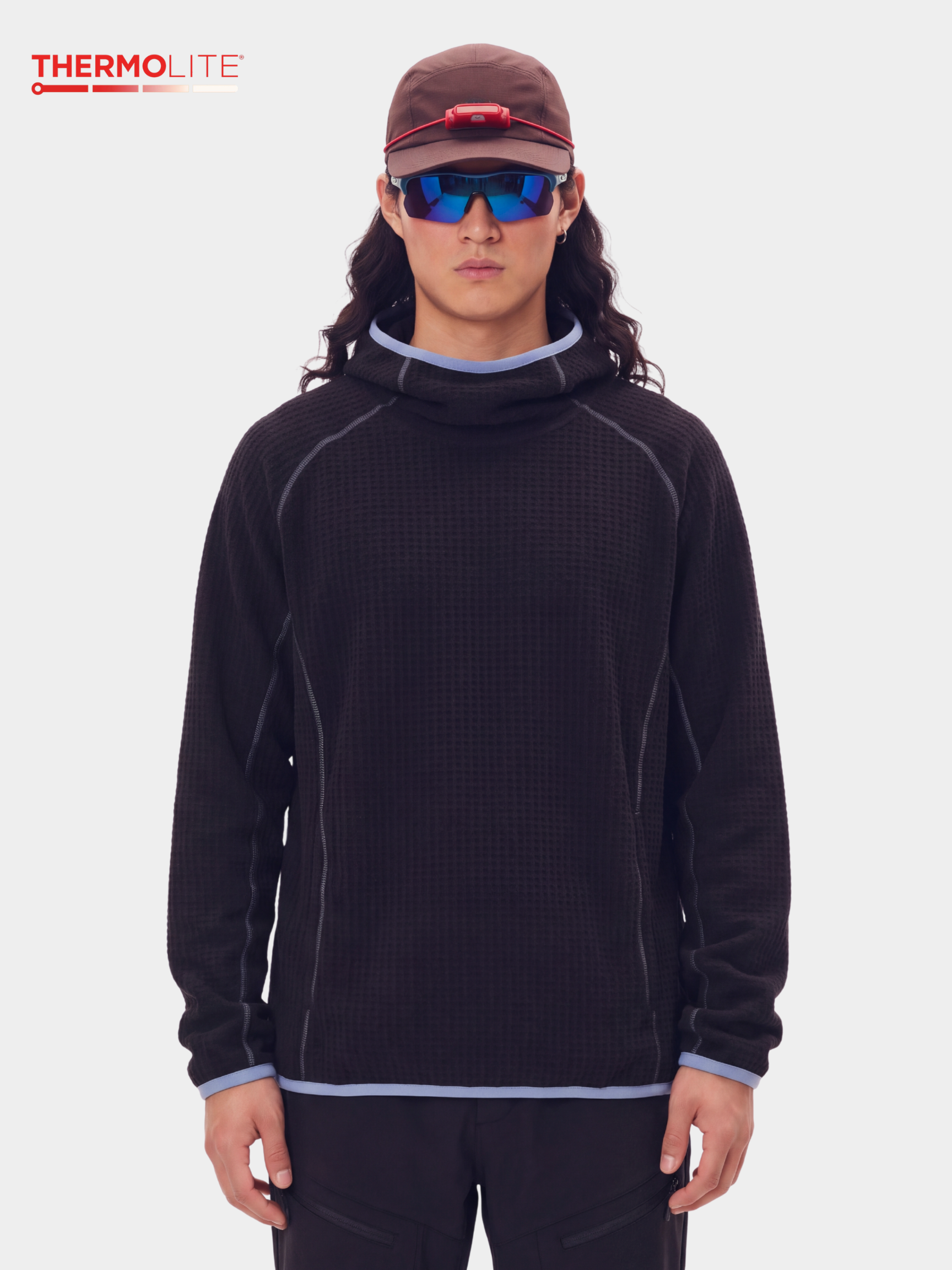 AlpineCrest - Thermolite® Air-Fleece Thermal Hooded Sweatshirt