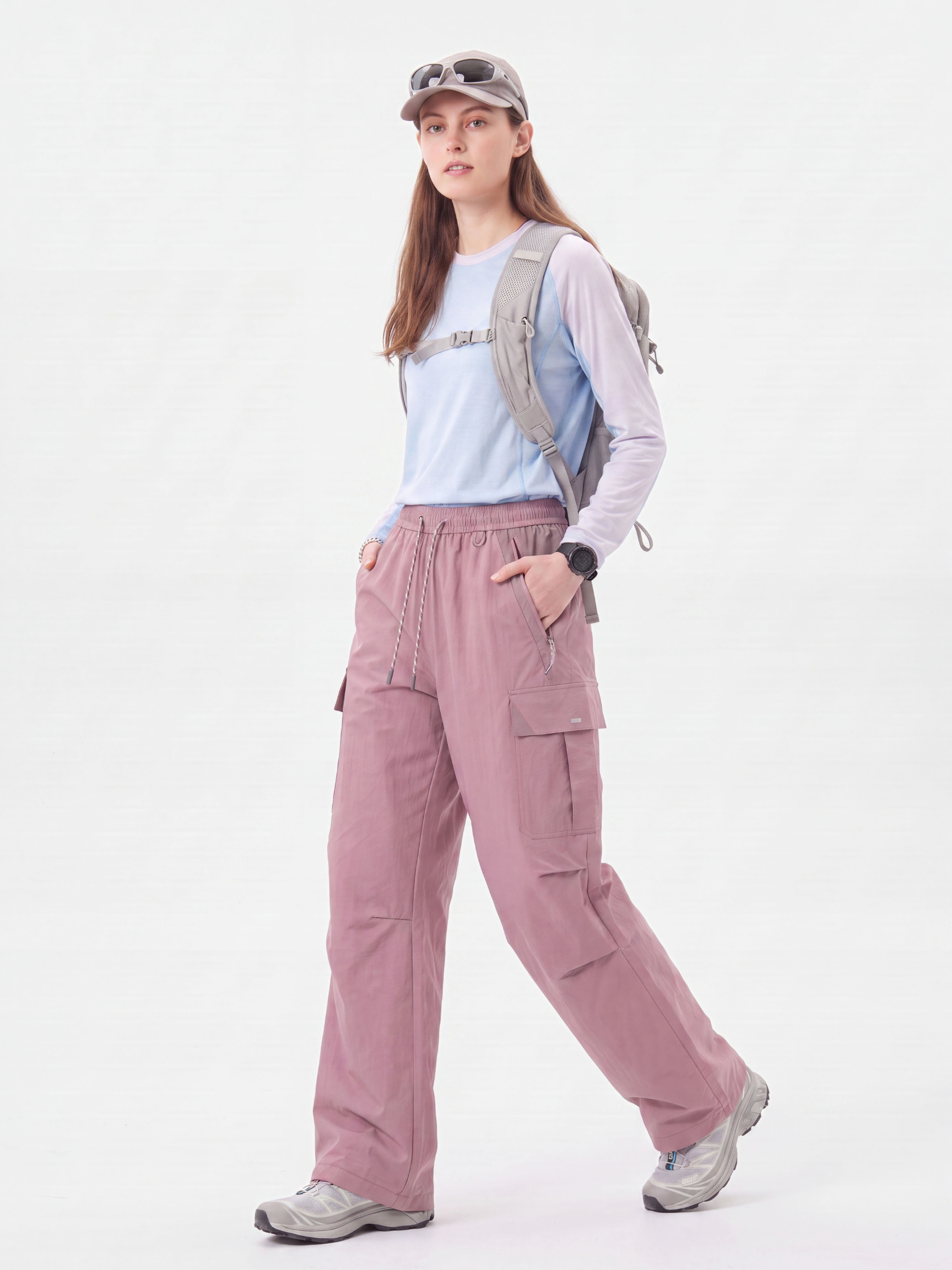 GloomVeil - Unisex Water-Repellent Lightweight Cargo Shell Pants