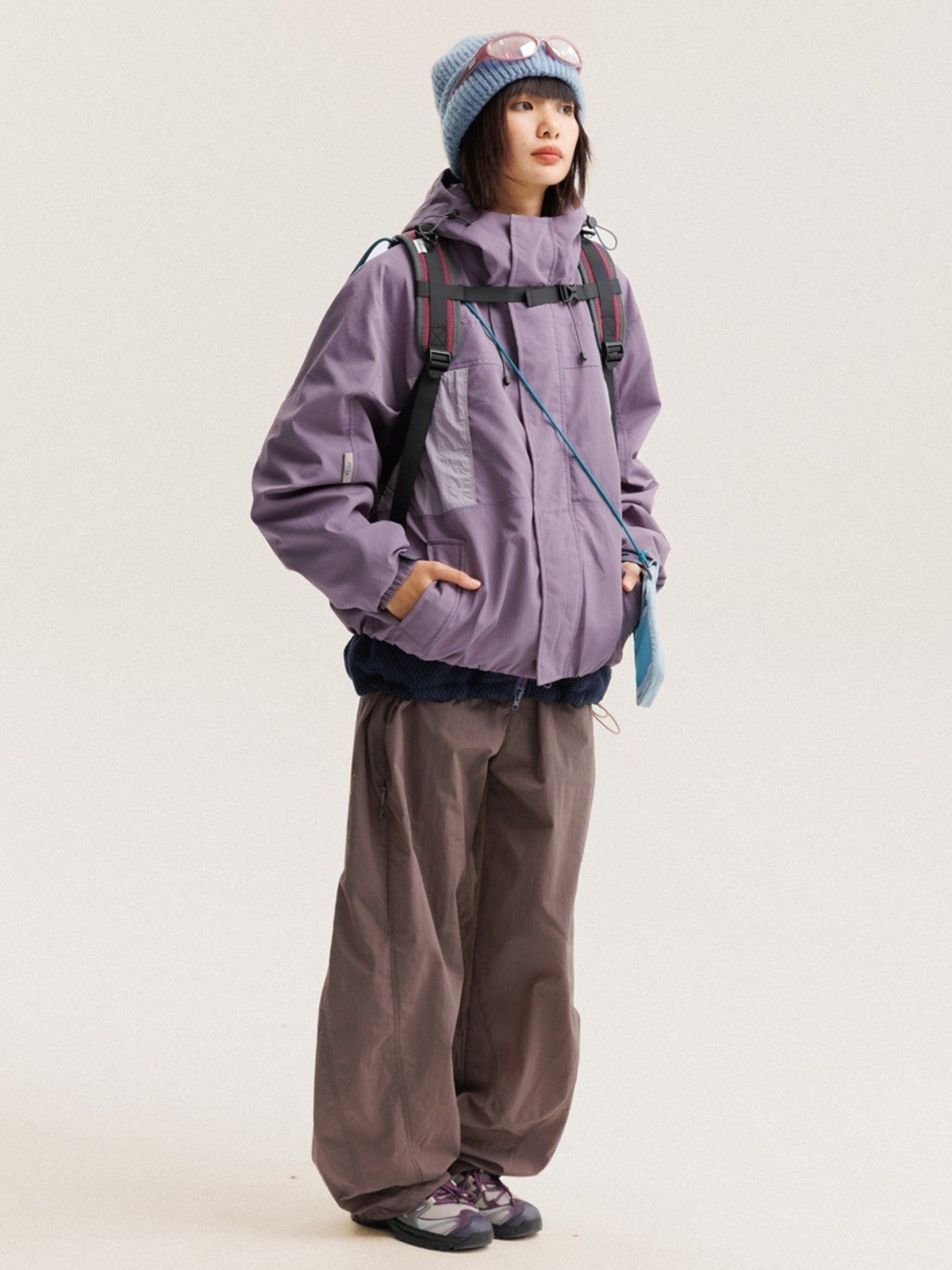 Timbertrail - Loose Fit Waterproof Hooded Jacket