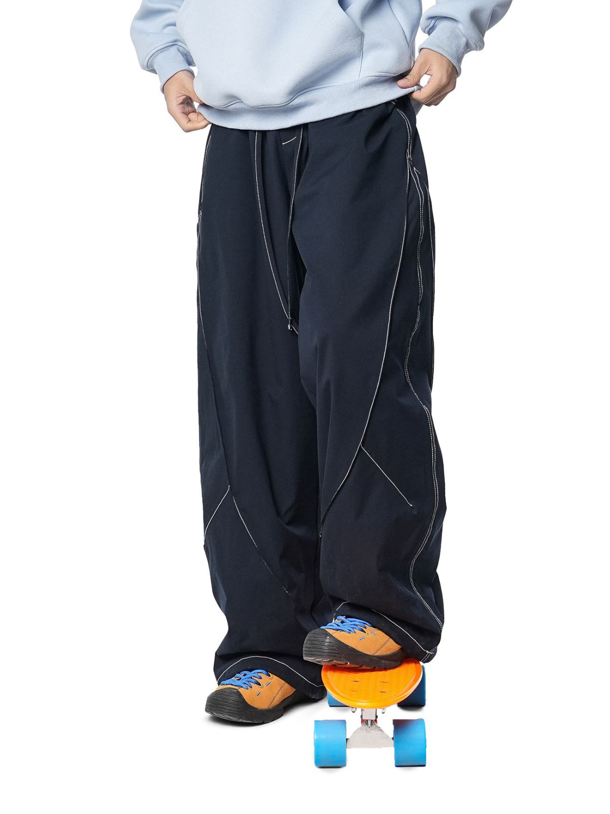 Cragstep - 90% Duck Down Deconstructed Straight-Leg Puffer Pants