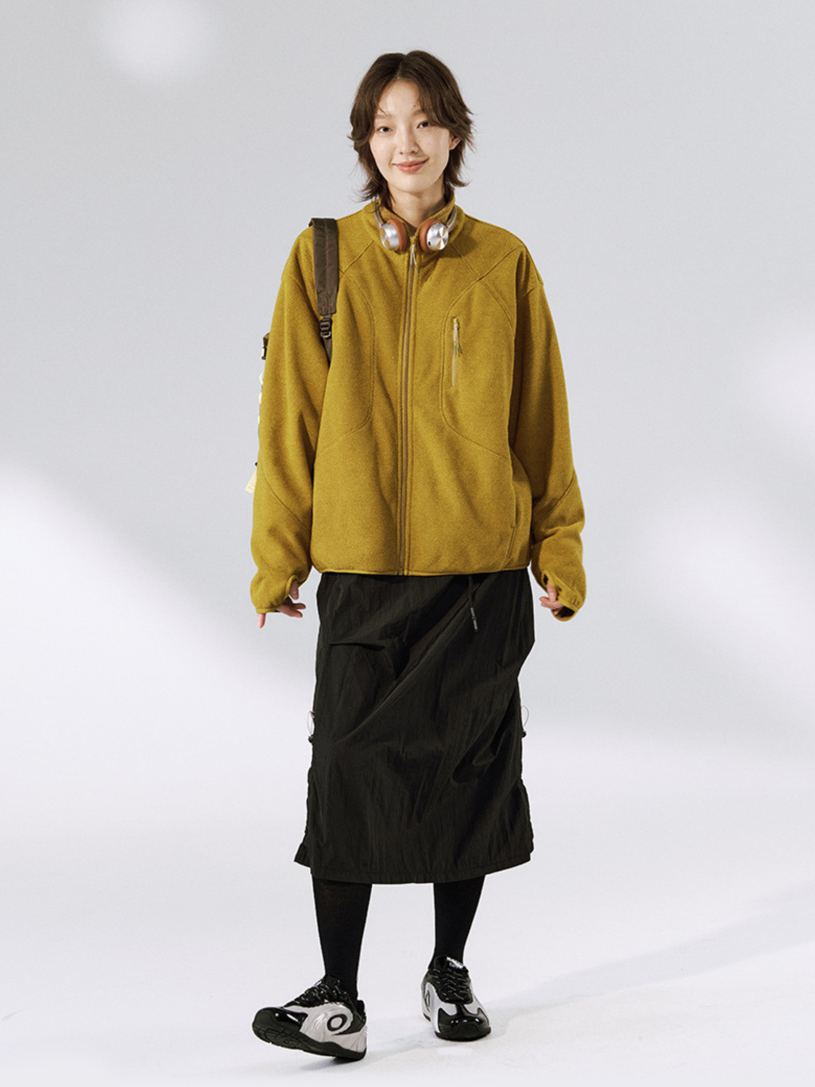 Drake - Unisex Honeycomb Thermal Zip-Up Sweatshirt