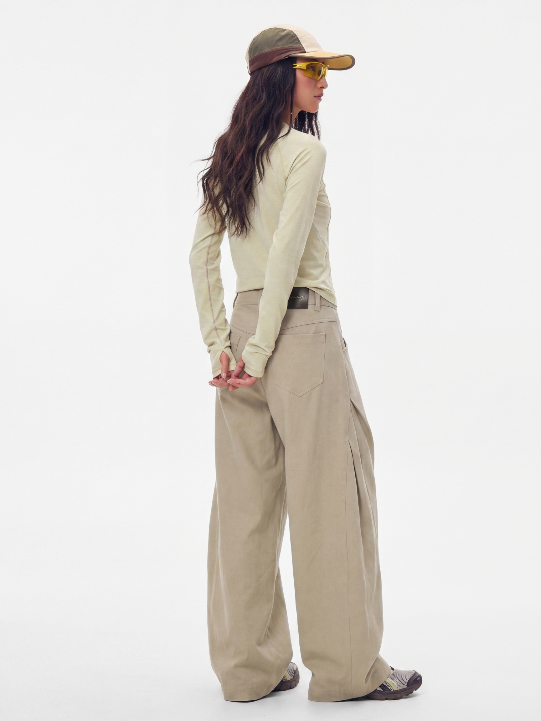 Fieldrest - Women's Side-Pleated Curved-Leg Pants
