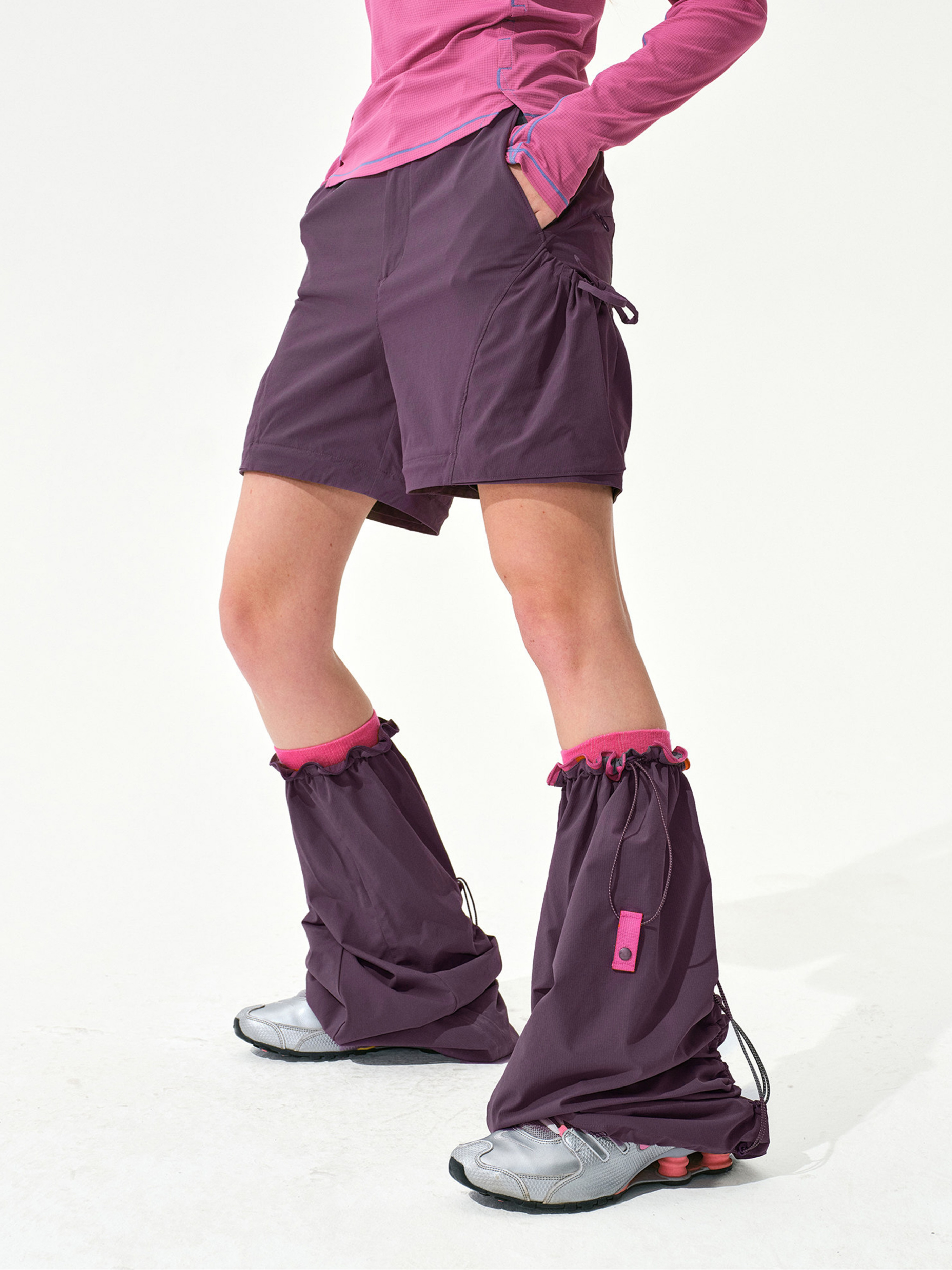 Aquafield - Women’s Scotchgard moisture-wicking detachable long shorts