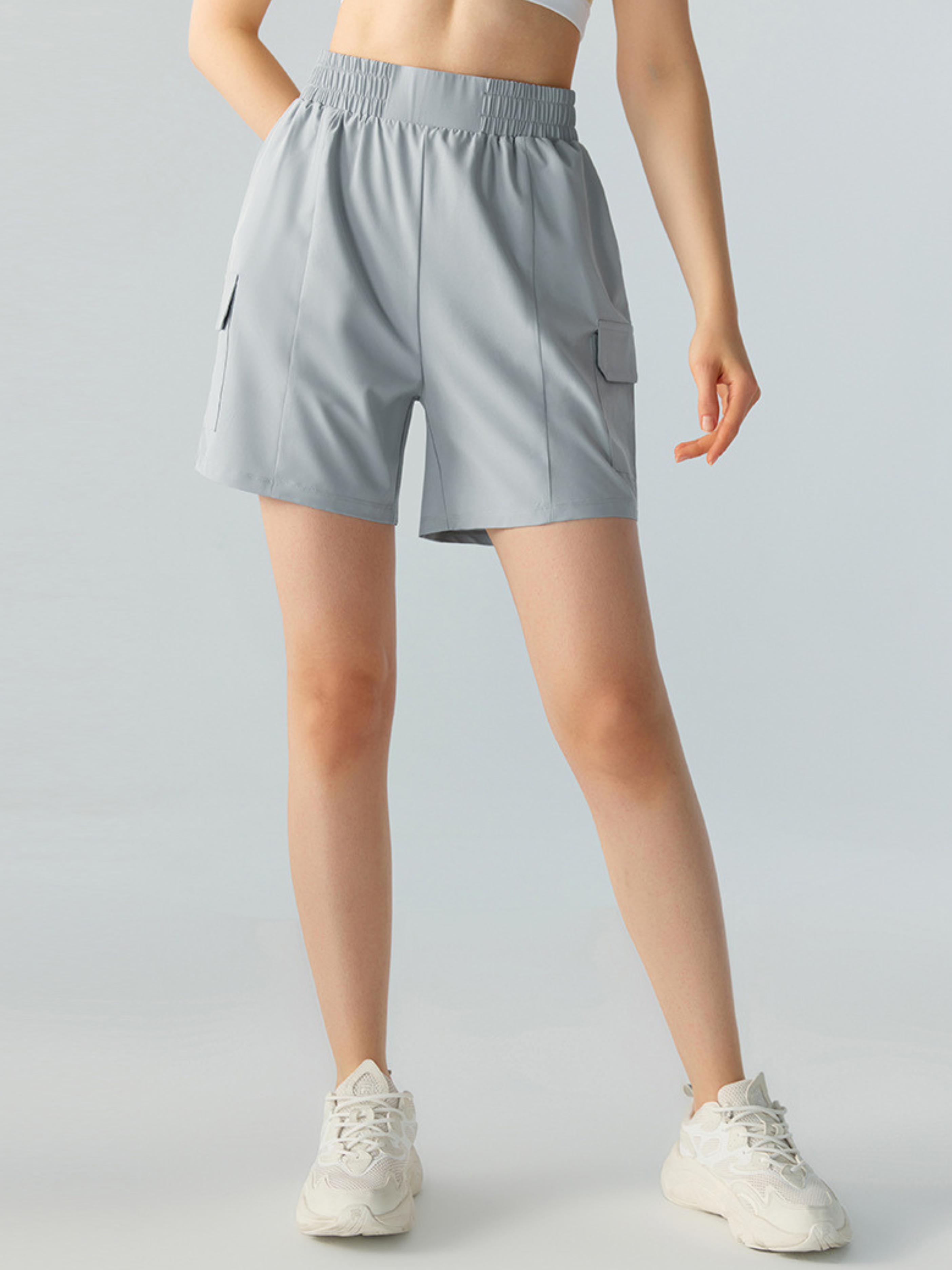 Cougarhowl - Women's Loose Fit Yoga Shorts
