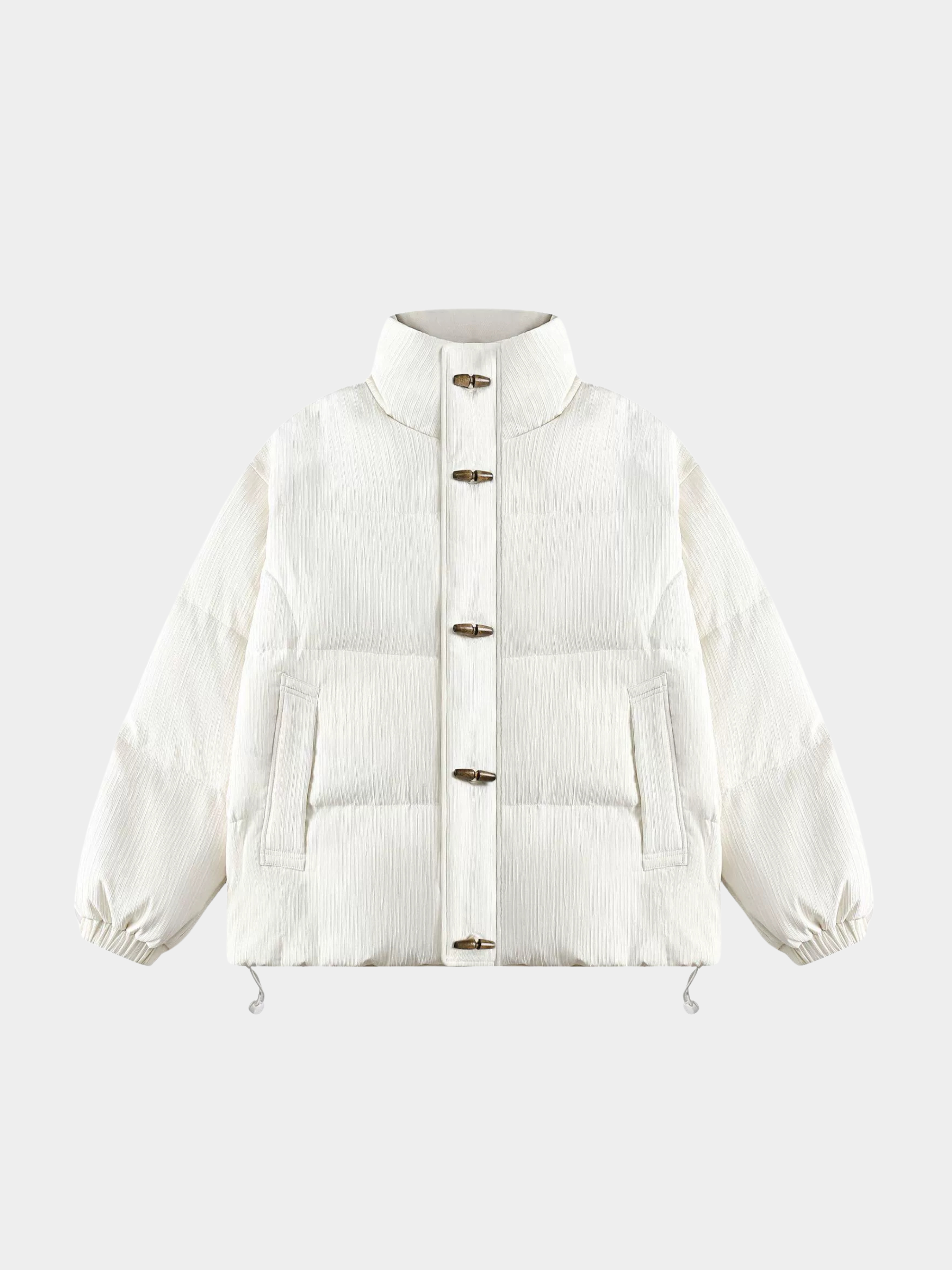 Peakrise - Women‘s Toggle Closure 90% White Duck Down Puffer Jacket GONGGAR SPORTS