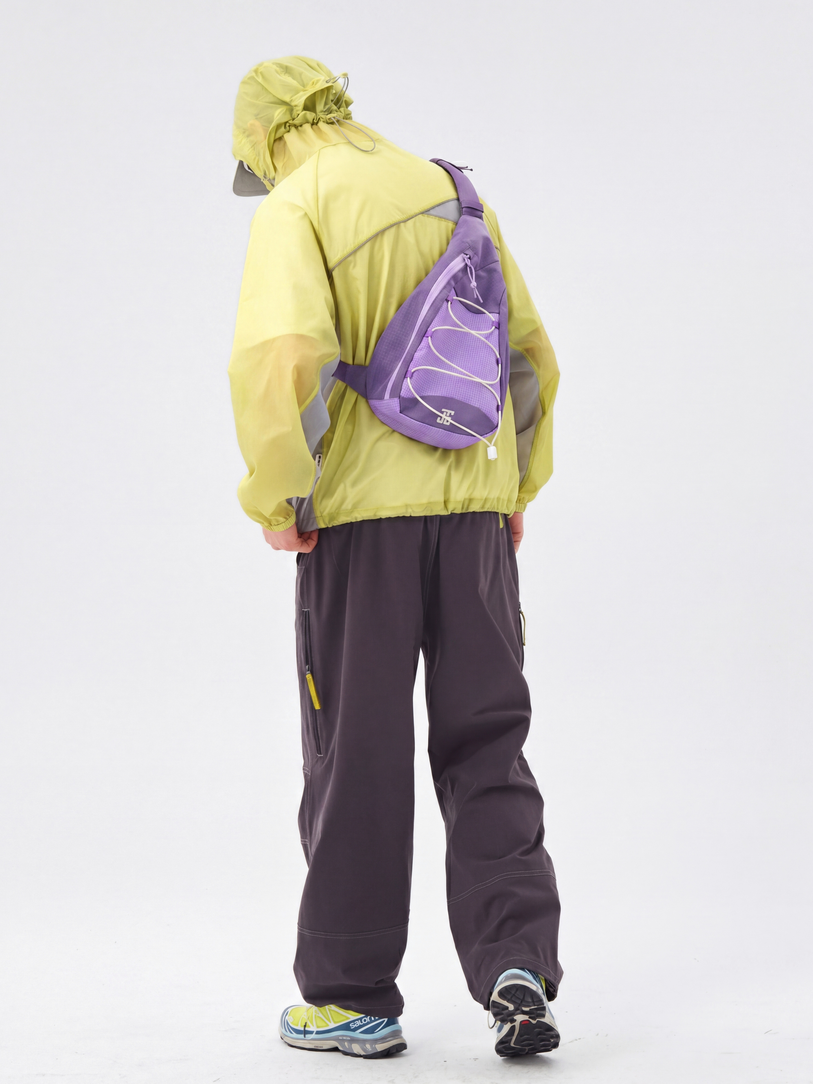 Stormmist - Lightweight Multi-Compartment Interior Crossbody Sling Bag