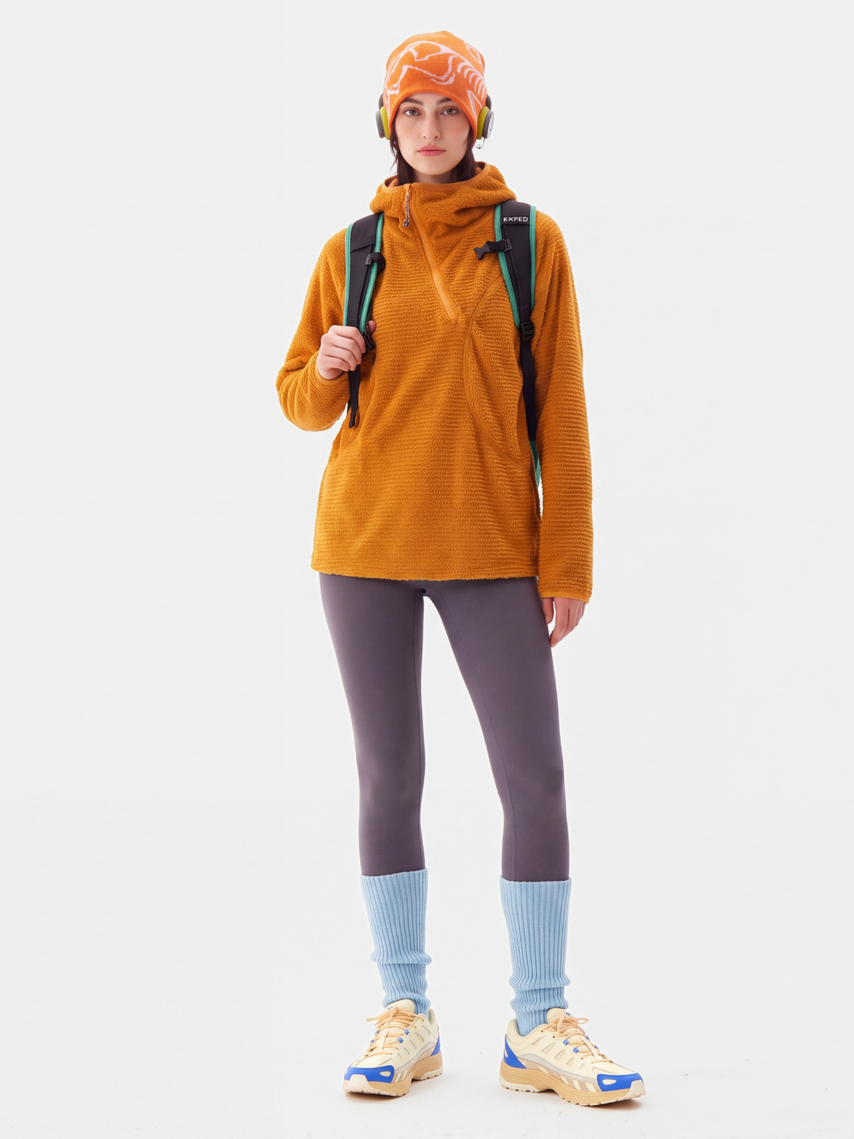 LiteMist - Lightweight Textured Fleece Half-Zip Sweatshirt