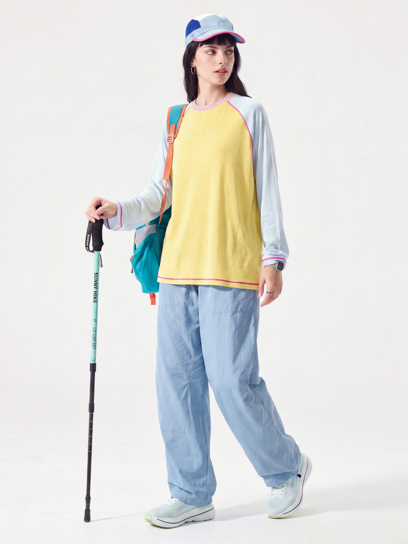 VentDrift - Women's Quick-Dry Breathable Color-Block T-Shirt