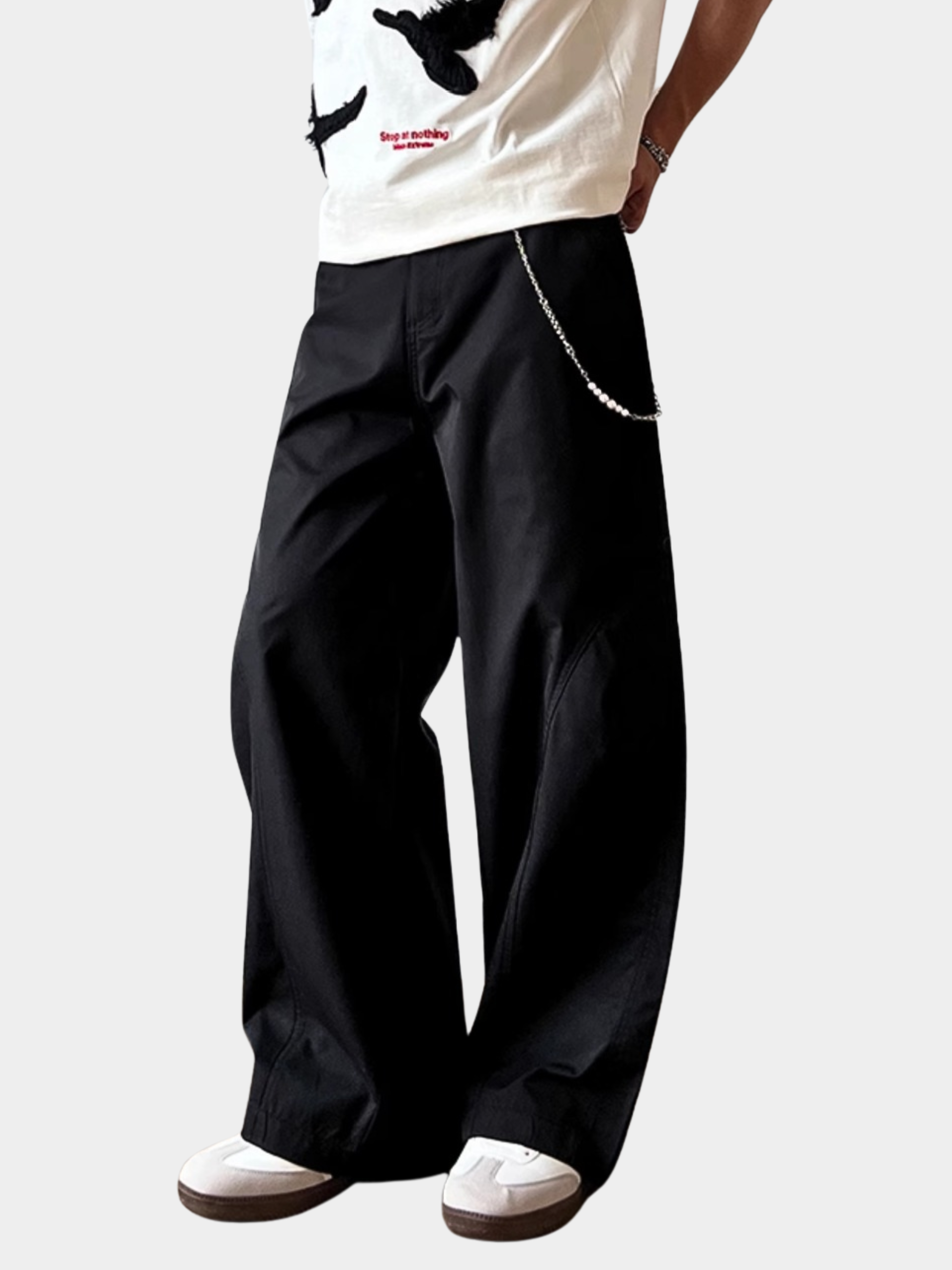 FireJet - Men's Loose Wide-Leg Paratrooper Pants