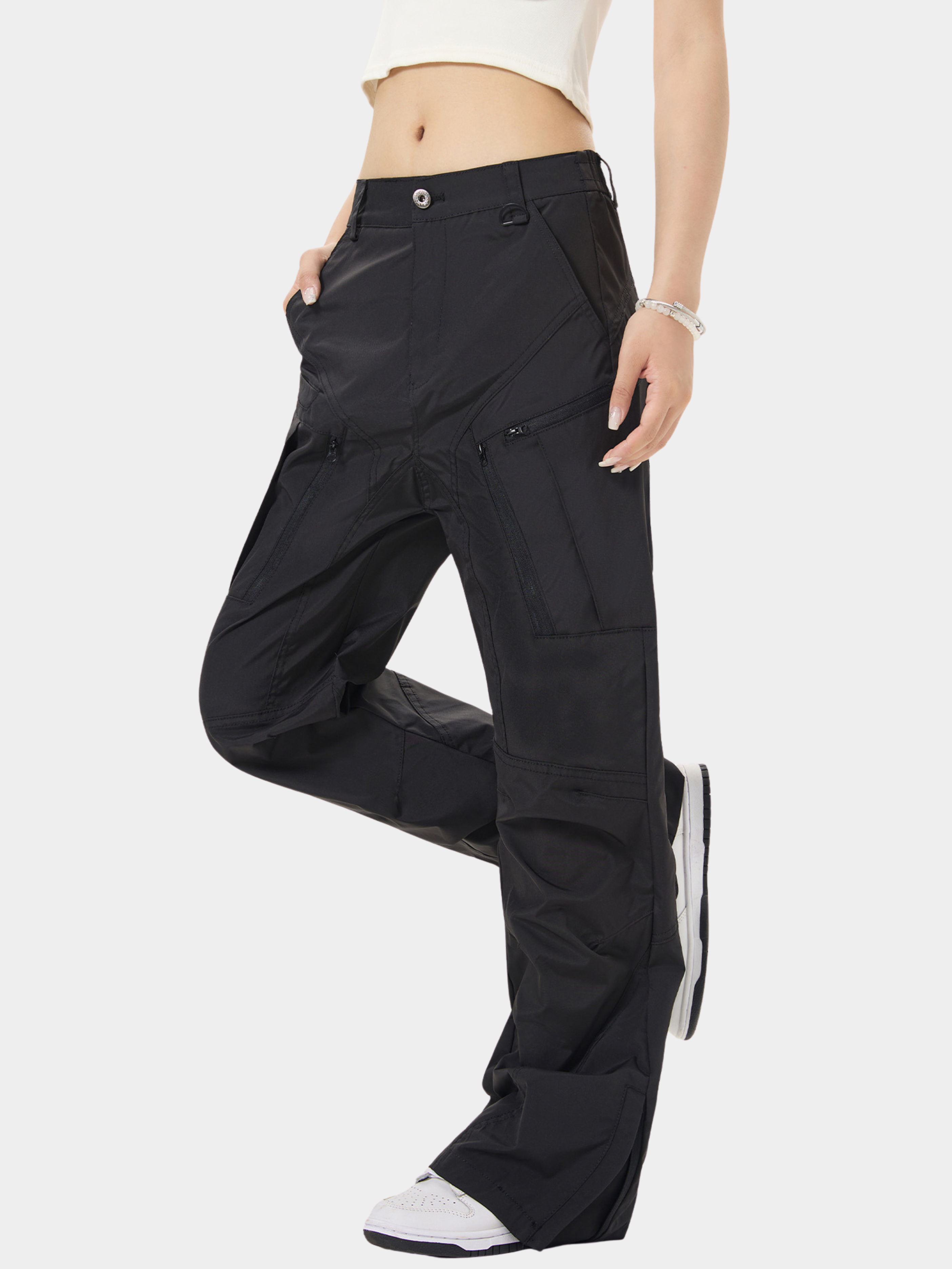 Aquastep - Women's Slim Fit Tapered Cargo Pants
