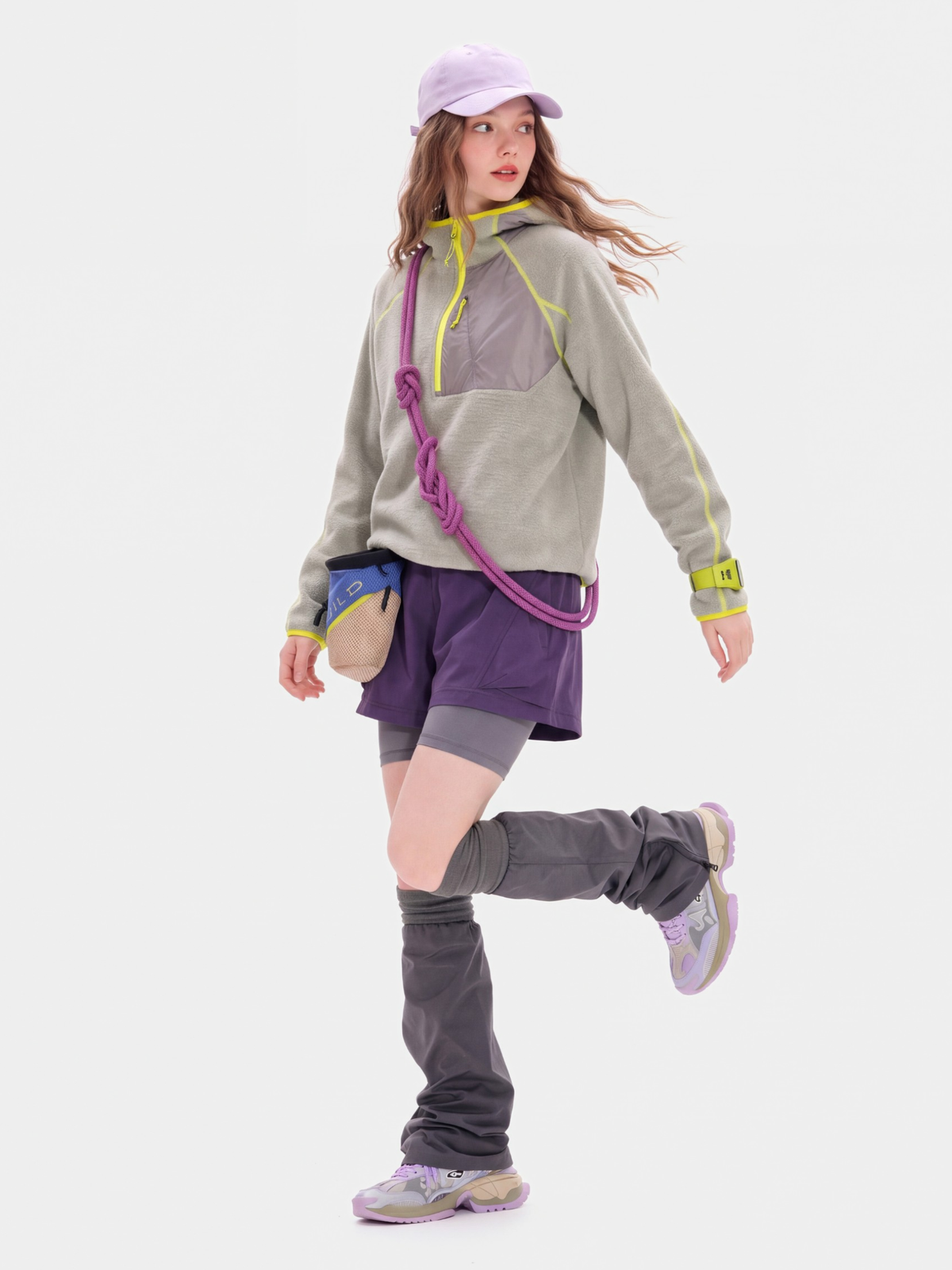 LiteDrift - Unisex Lightweight Textured Fleece Hooded Sweatshirt