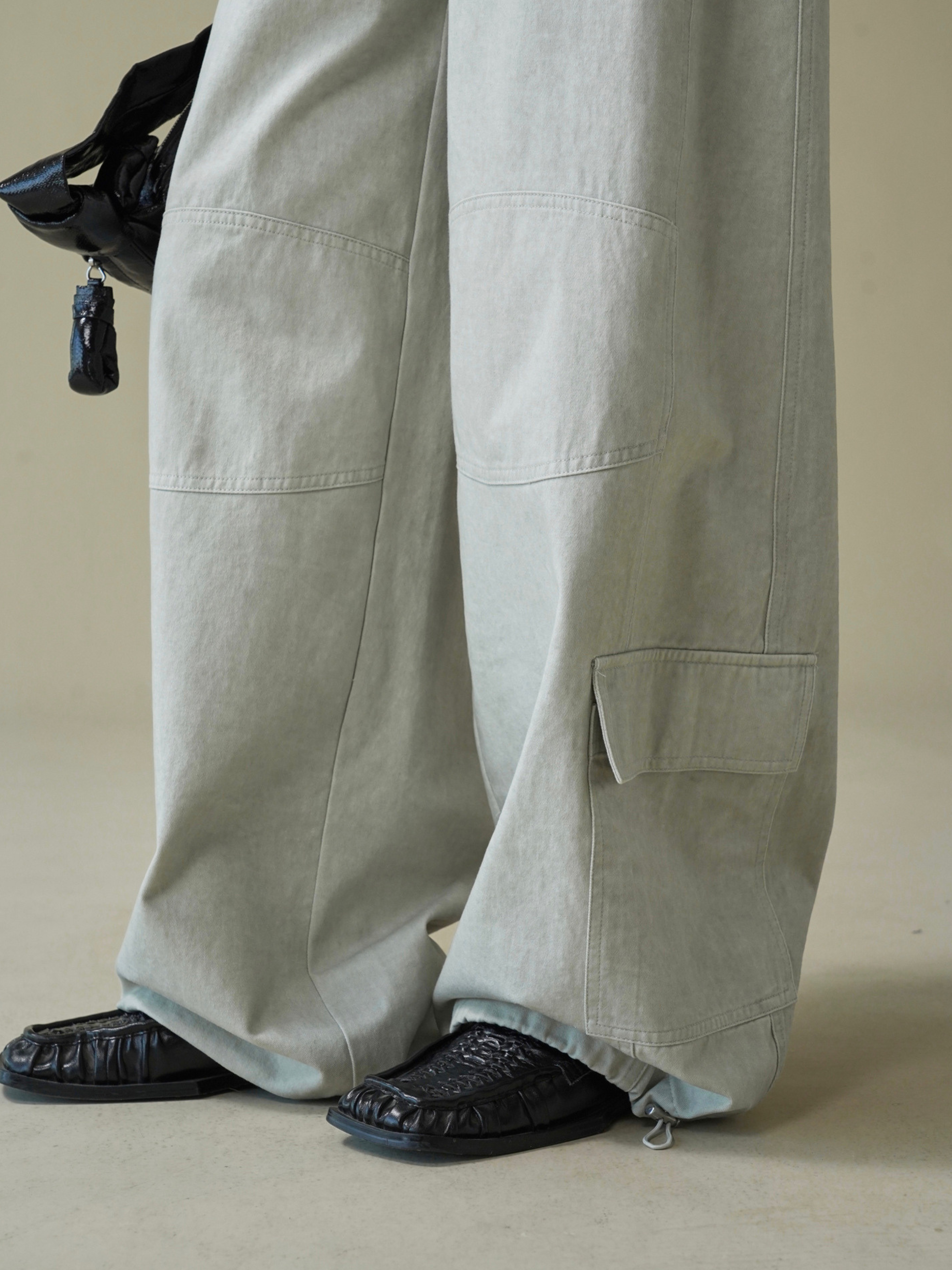 Aquacrest - Women's Wash Utility Large Pockets Cargo Pants