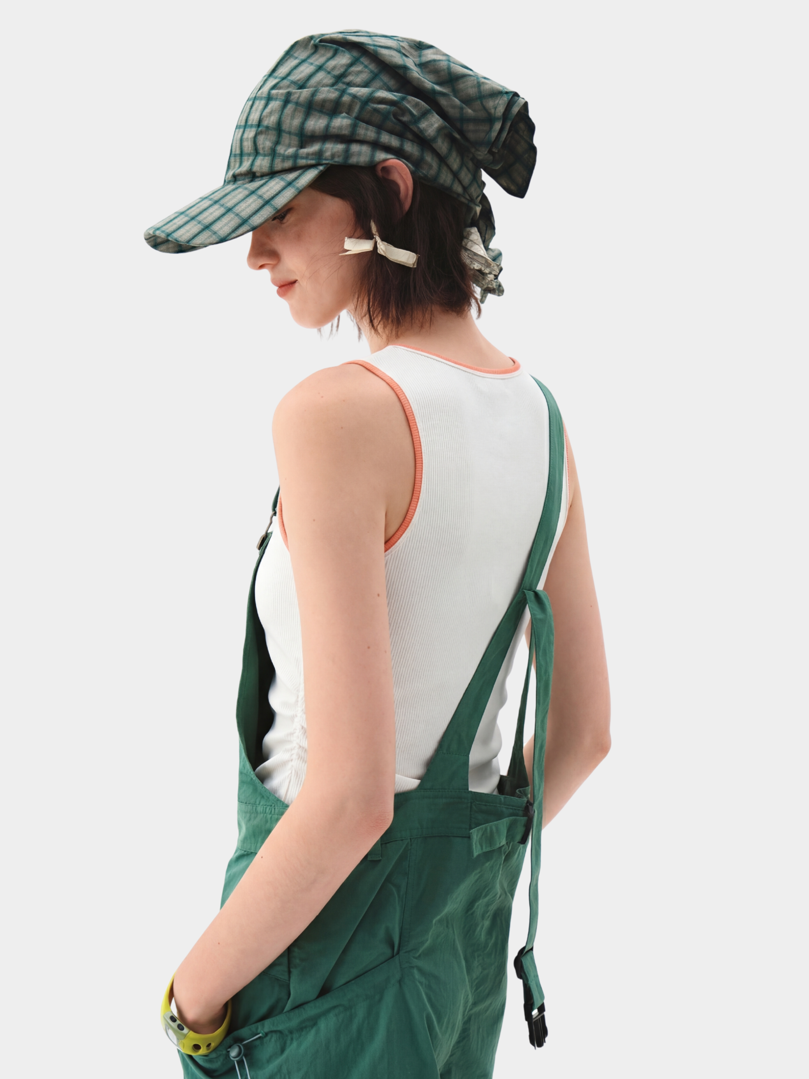 Redrock - Women's Slim Fit Cropped Sleeveless Cotton Tank Top