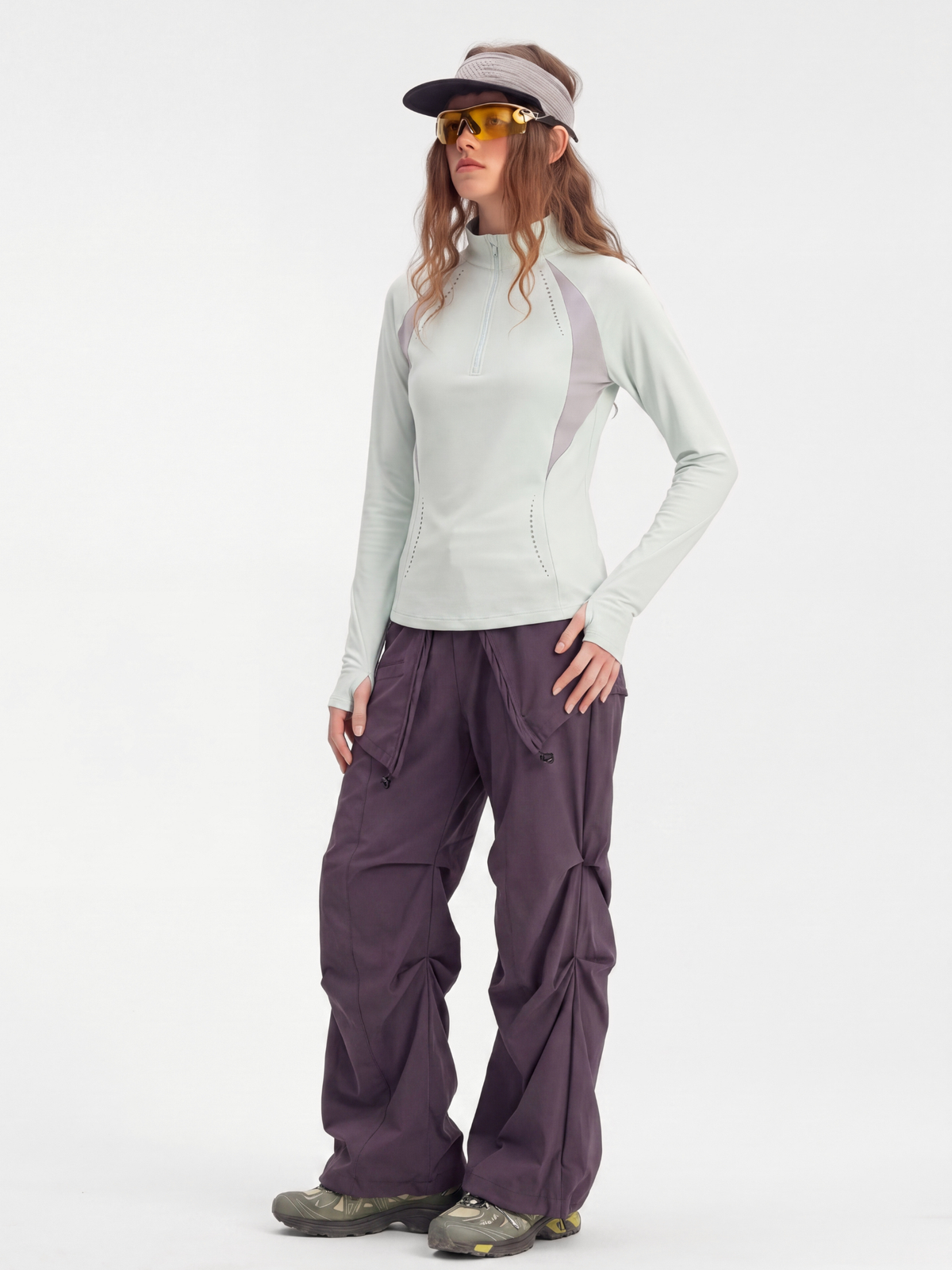 FlexTrail - Women's Moisture-Wicking Breathable Quick-Dry Long-Sleeve T-Shirt
