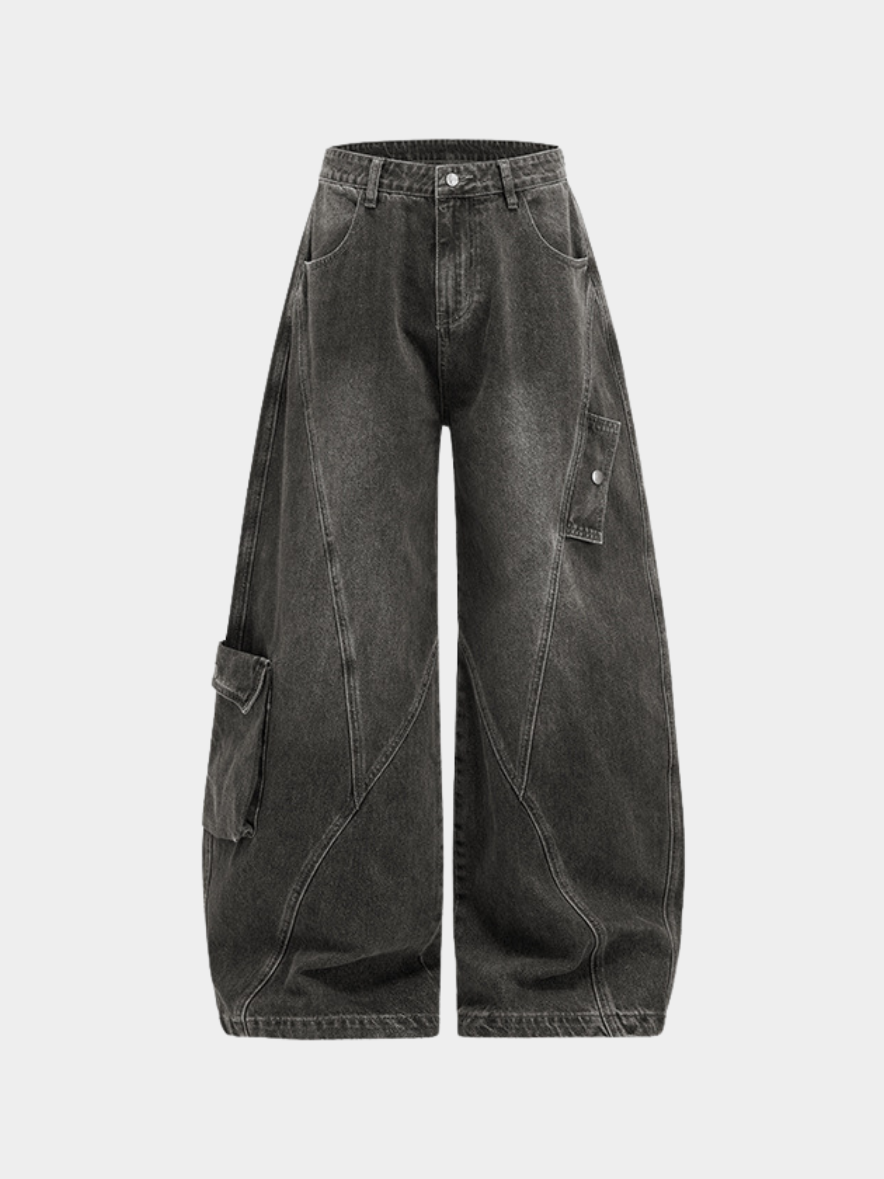 Ashloop - Men's Structured & Wrinkle-Resistant Denim Pants