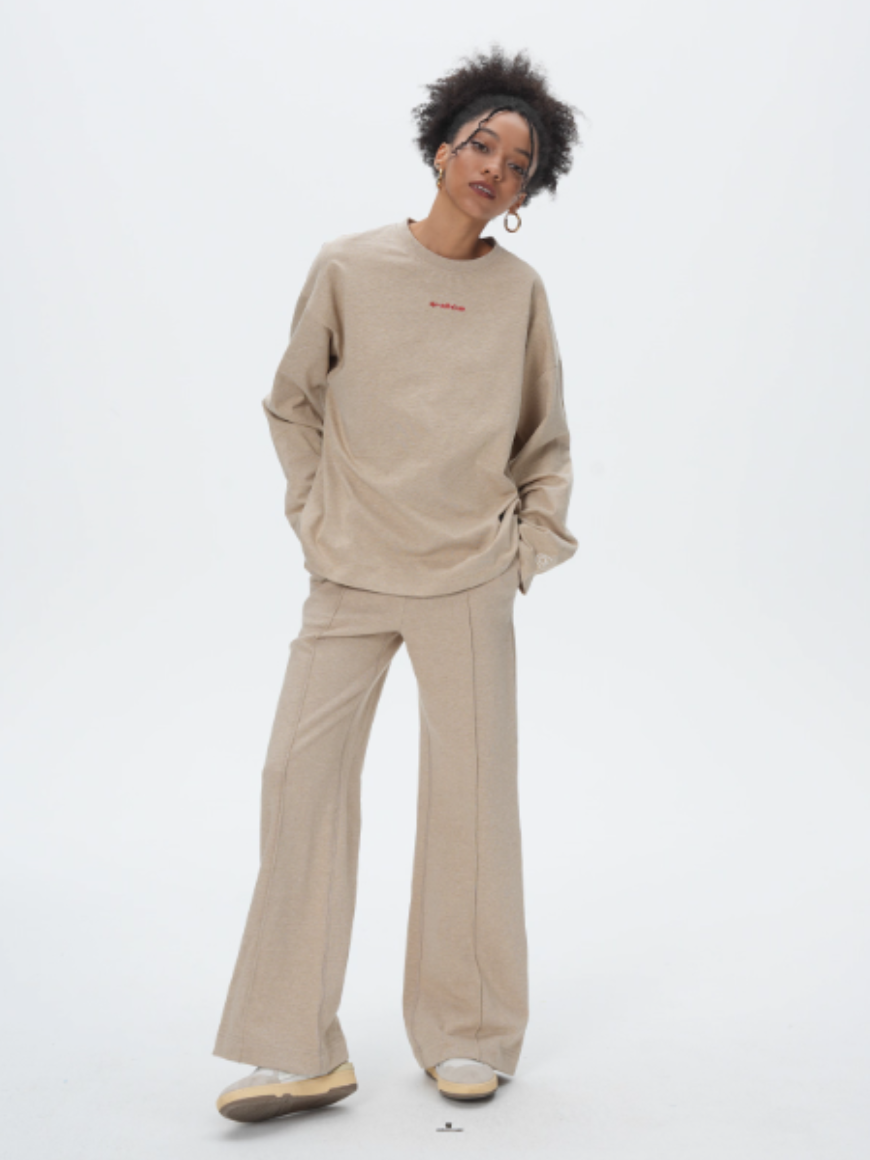 StoneView - Women's Plush Cotton 3D Seam Pants