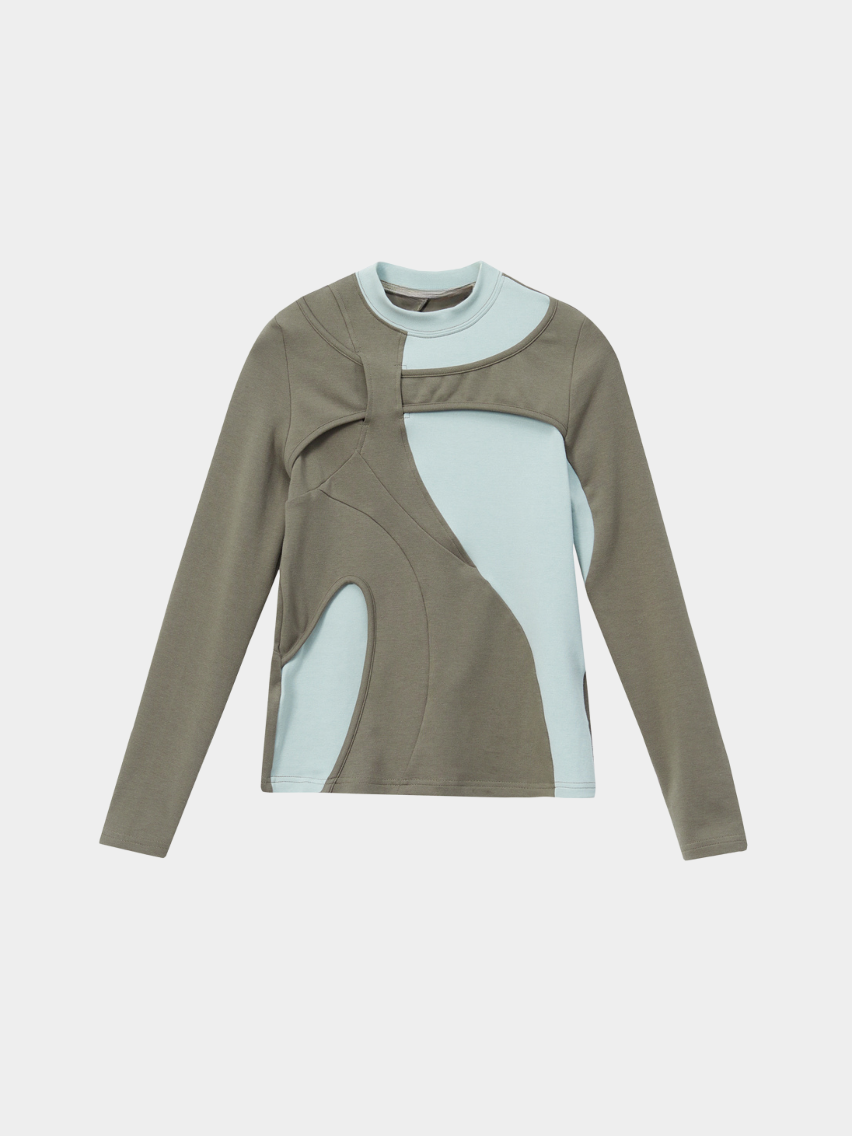 Canyonloop - Women's Asymmetric Color-Block Layered Base Top