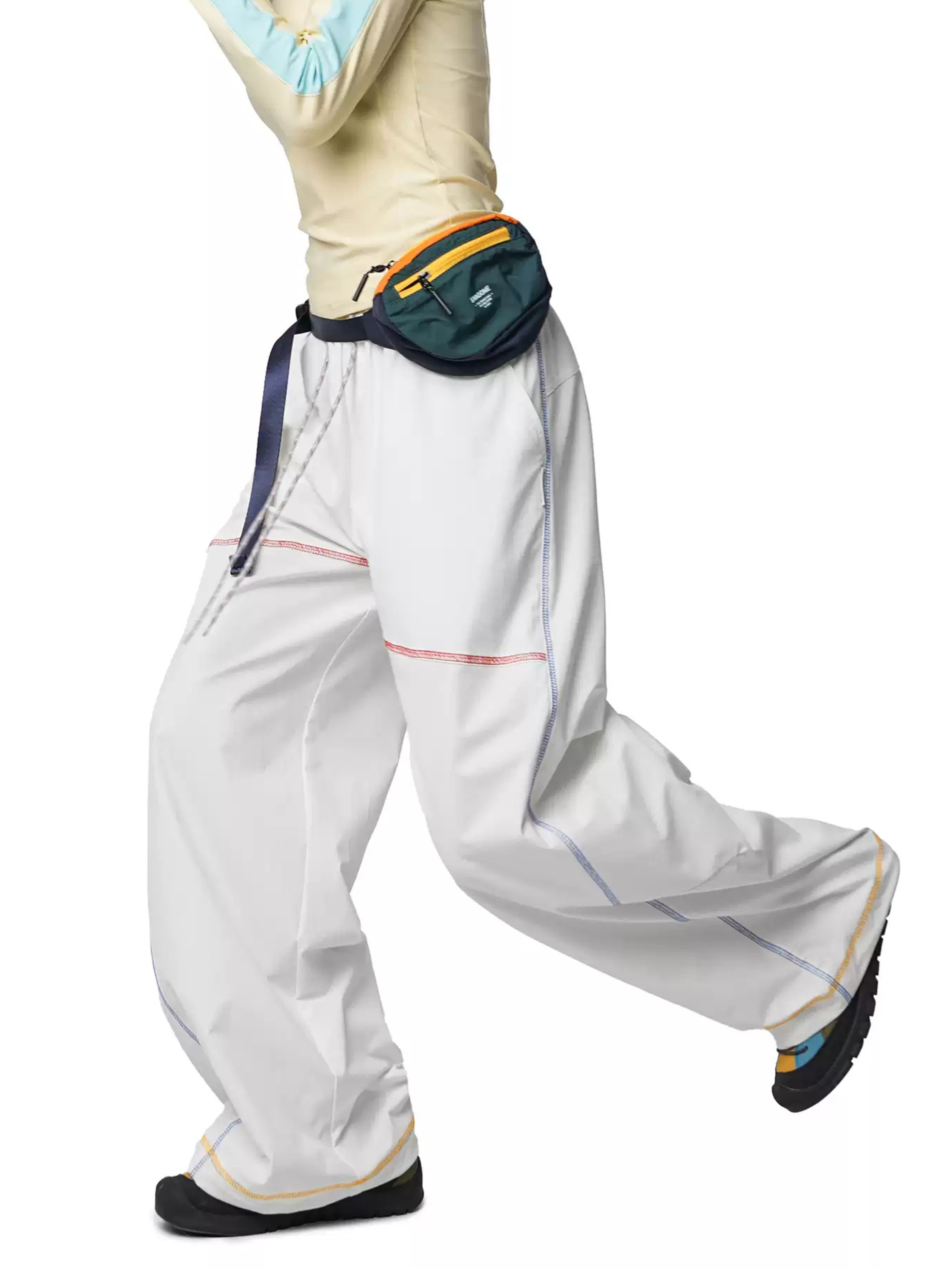 Summitpath - Women's Colorblock Hassel Stitch Straight Casual Pants