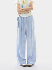 TwilightFit - Women's Polka Dot Lightweight & Breathable Athletic Pants