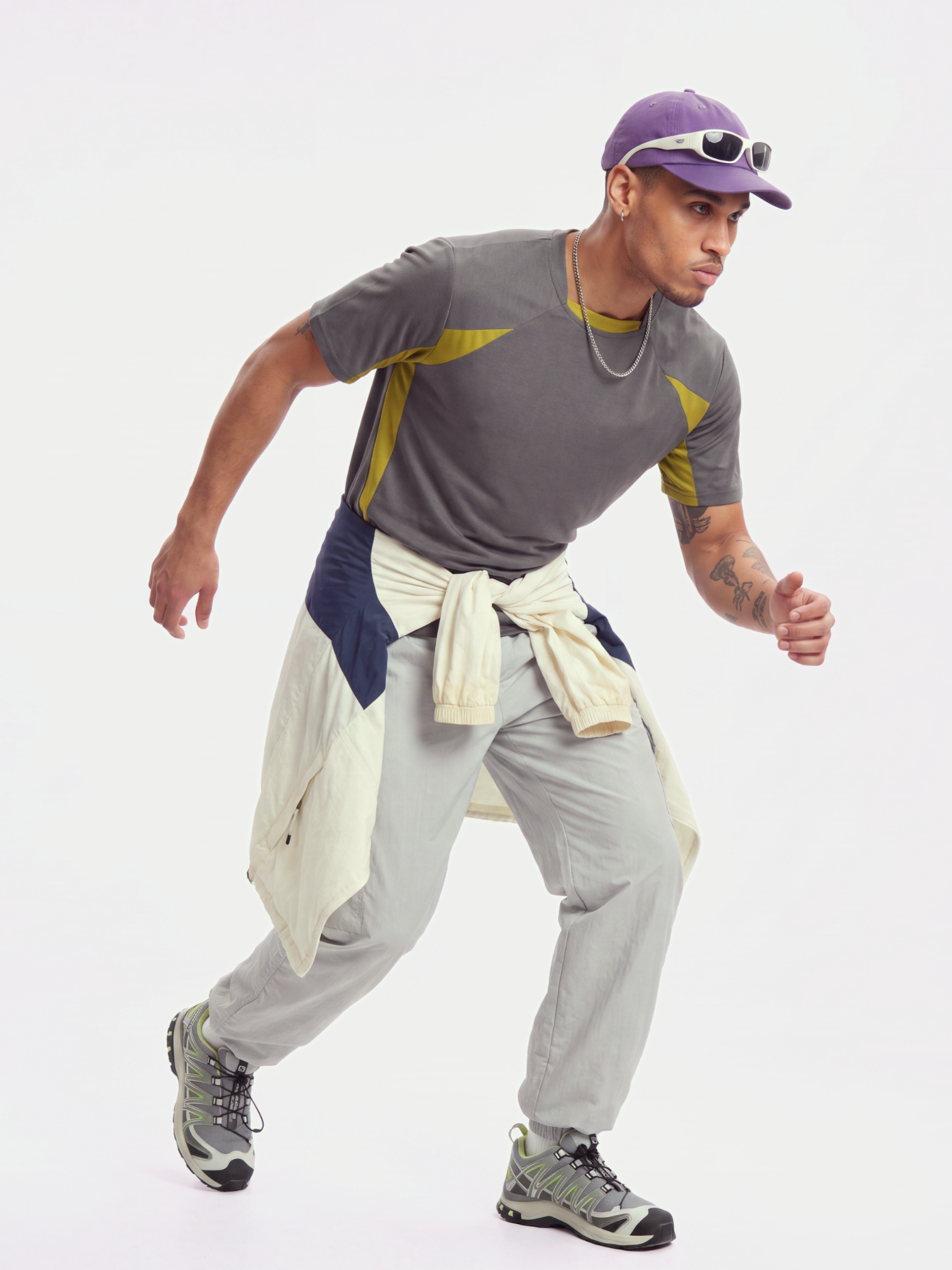 CloudHaze - Men's UPF 50+ Moisture-Wicking Quick-Dry T-Shirt