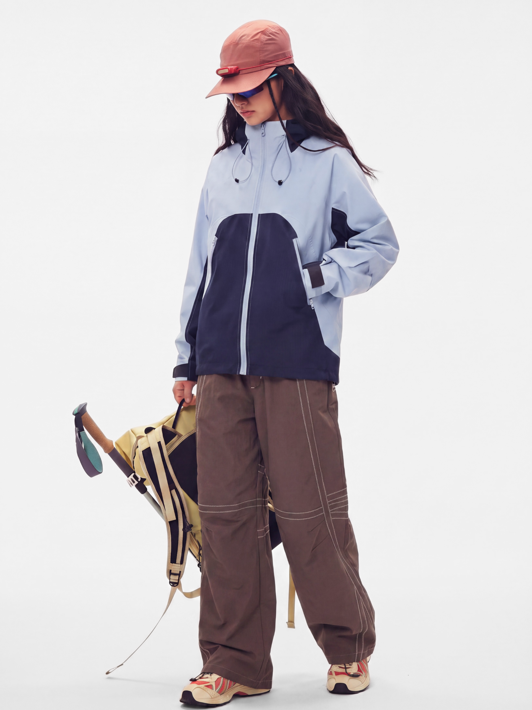 PeakFold - Women's Waterproof Windproof Hiking Jacket