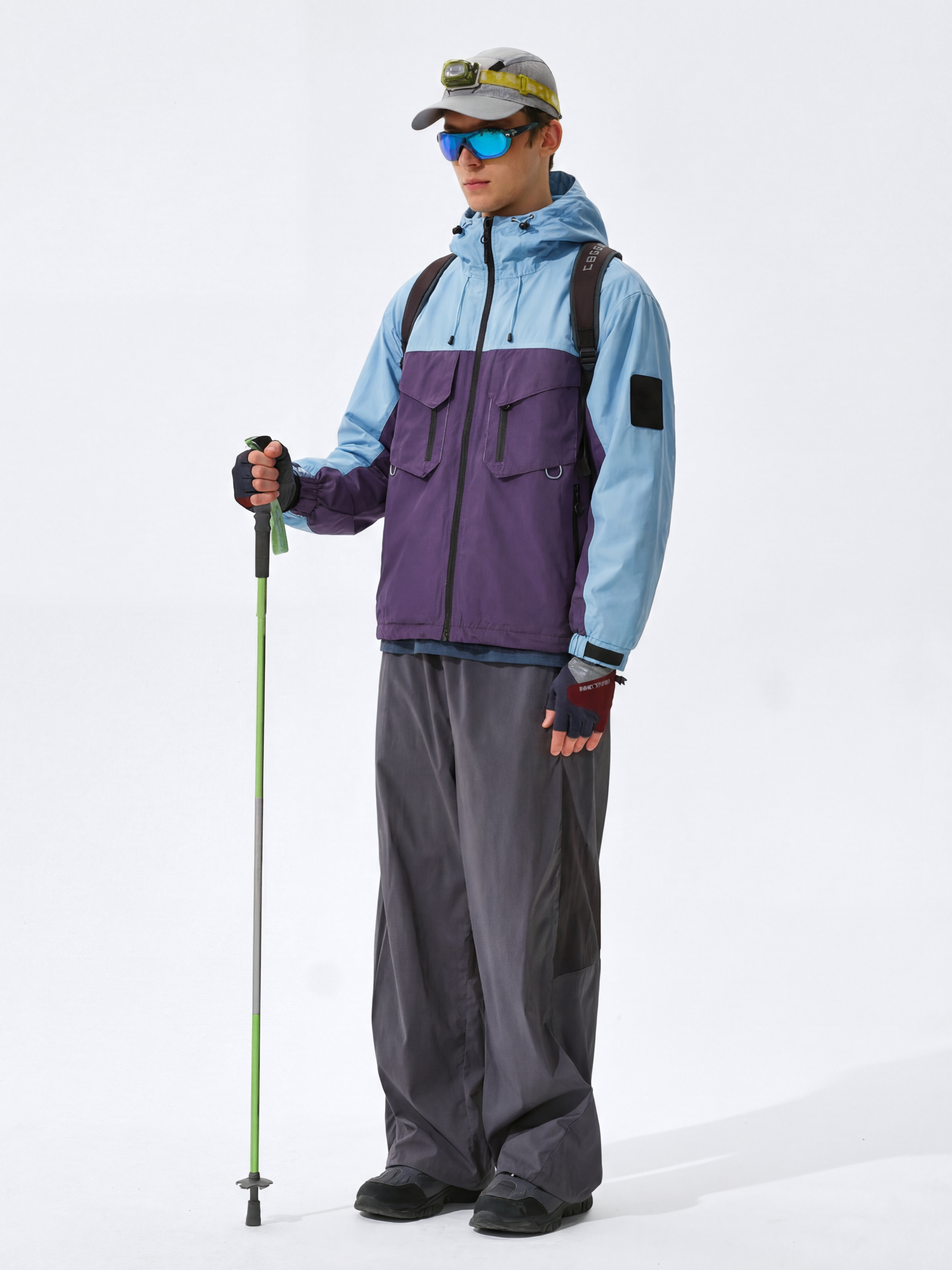 BluffMode - Unisex 3-in-1 Detachable Down Liner Water-Repellent Hard Shell Jacket