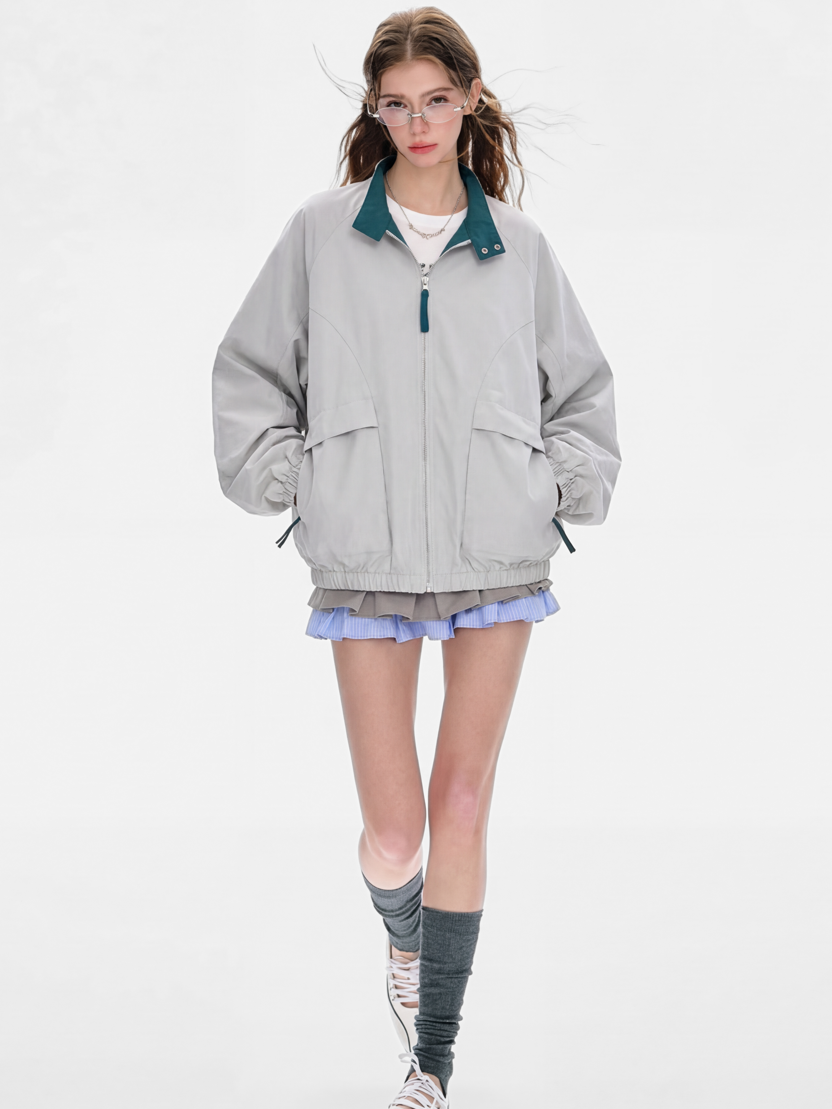Fireecho - Unisex Windproof Stand-Collar Harrington Jacket