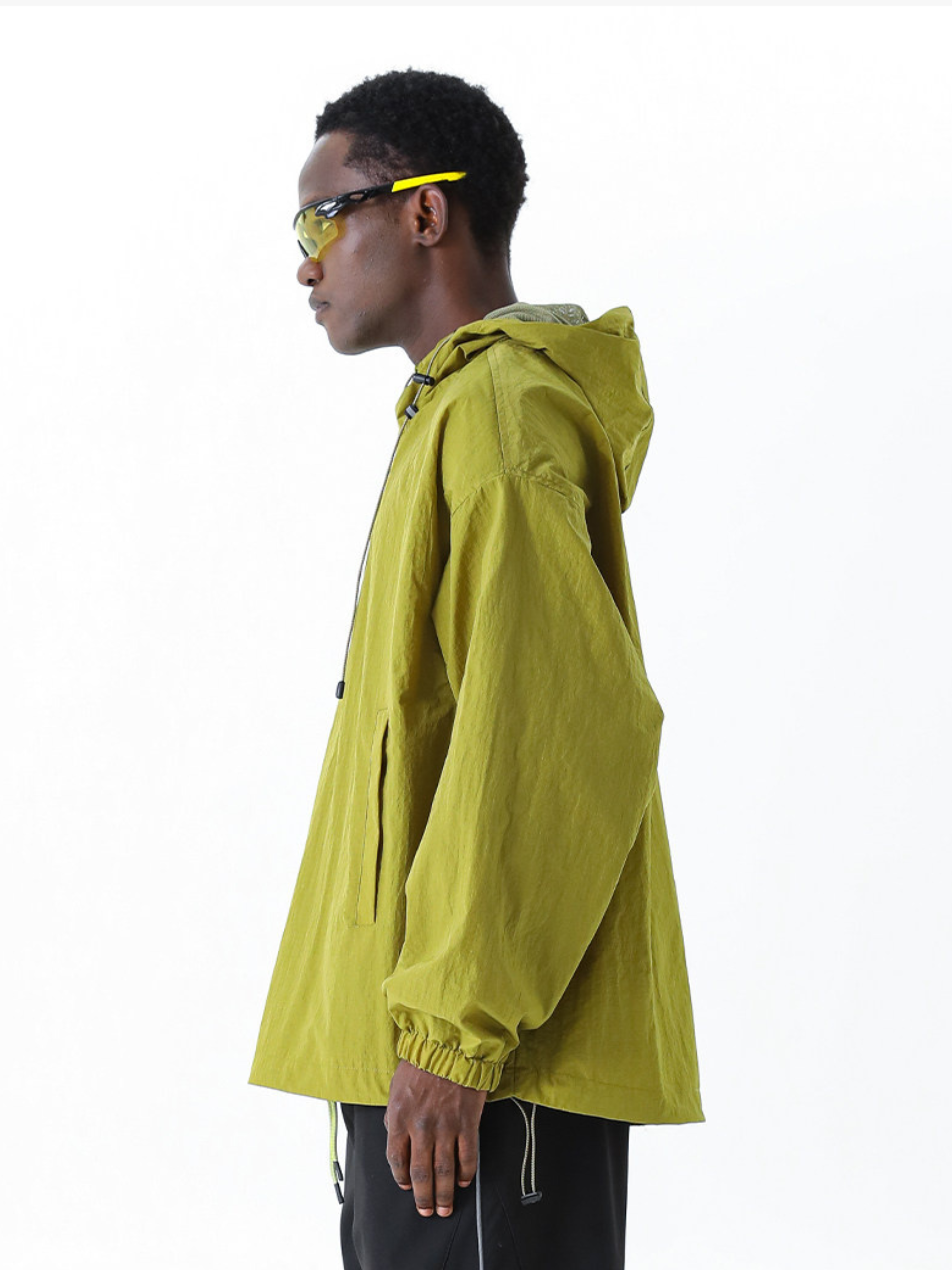 EdgePack - Unisex Half-Zip Water-Repellent Hooded Jacket