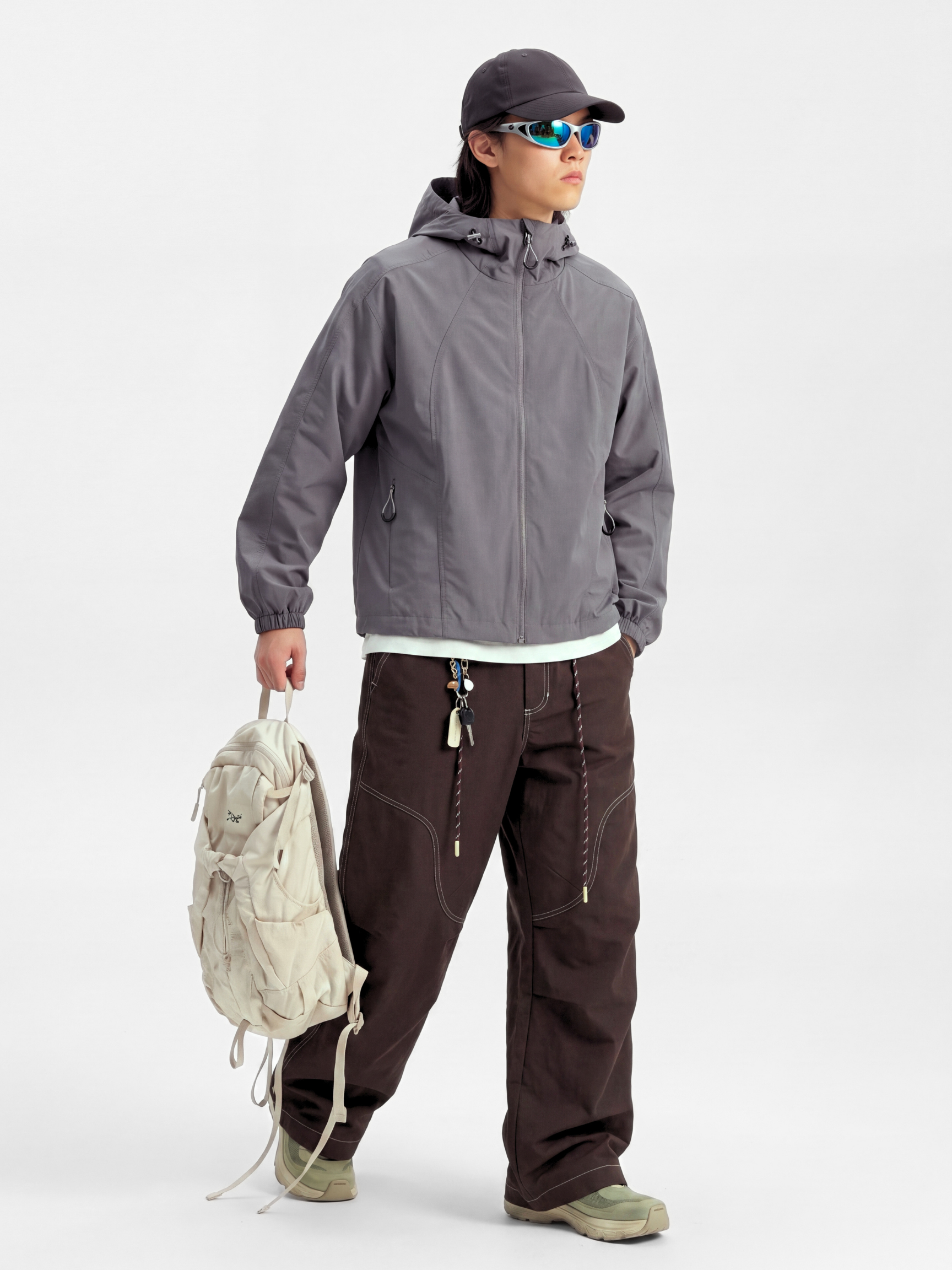 FrostStash - Unisex Teflon® Water-Repellent & Wind-Resistant Shell Jacket