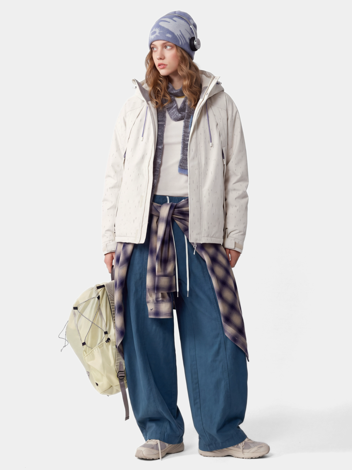 FluffStill - Unisex 90% White Duck Down 650 FP Lightweight Water-Repellent Down Jacket