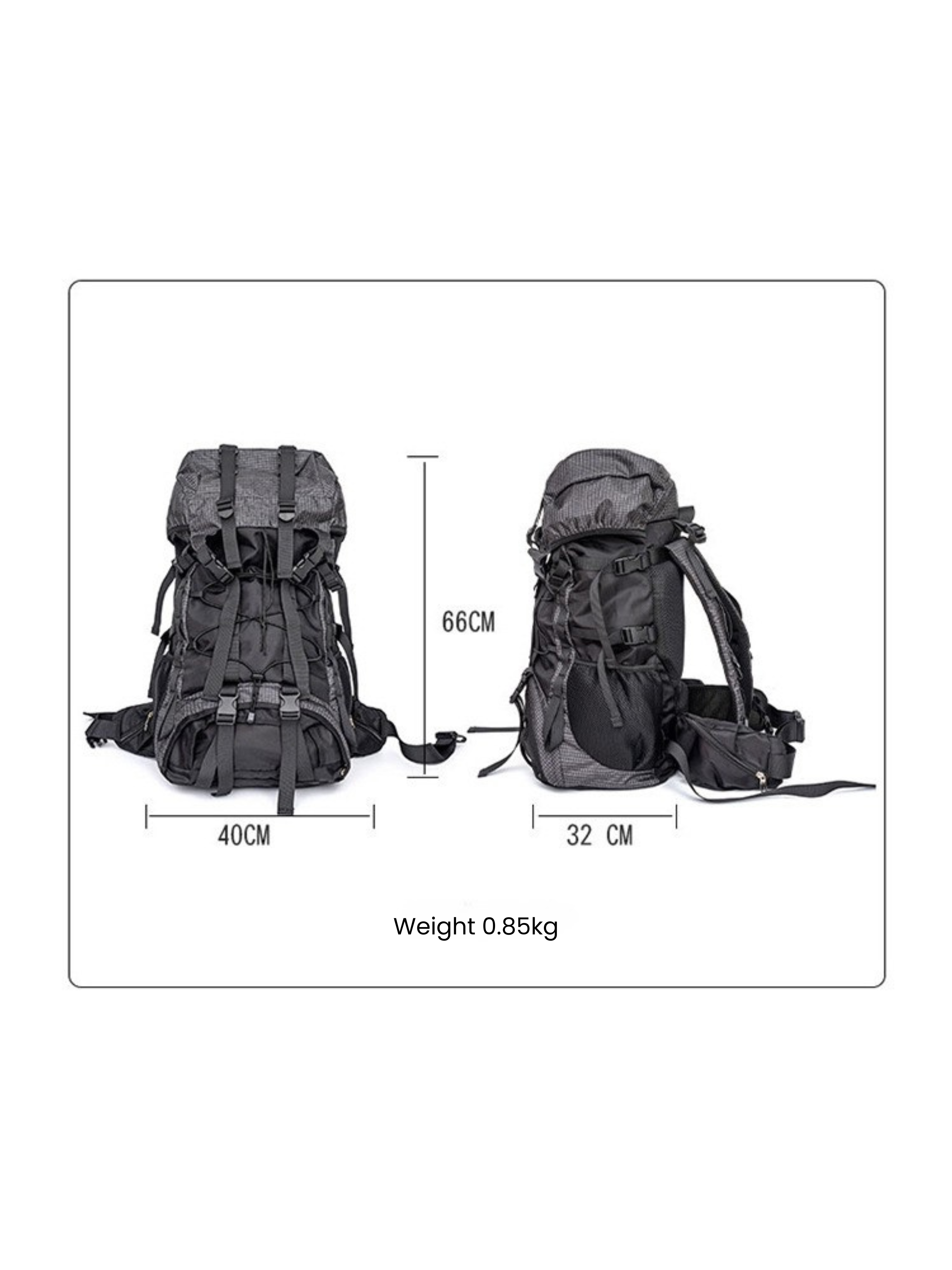 LightShield - Waterproof Hiking Backpack