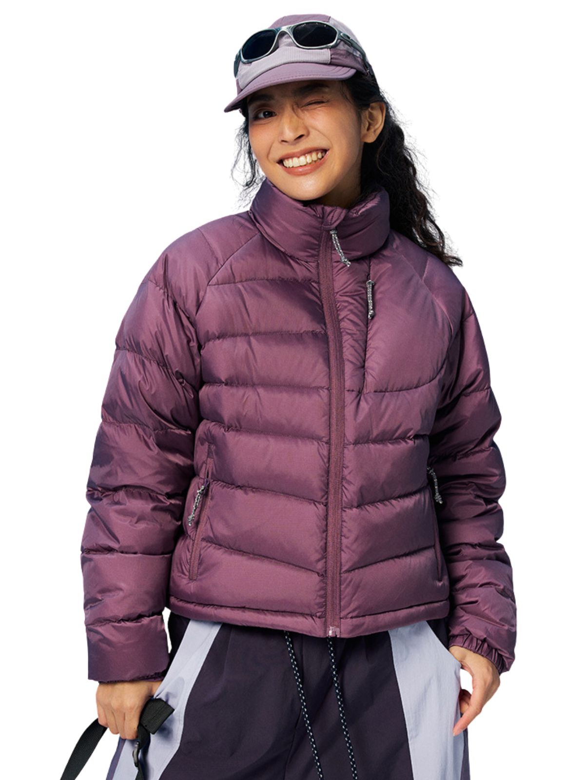 EchoShade - Lightweight 90% White Duck Down Cropped Jacket