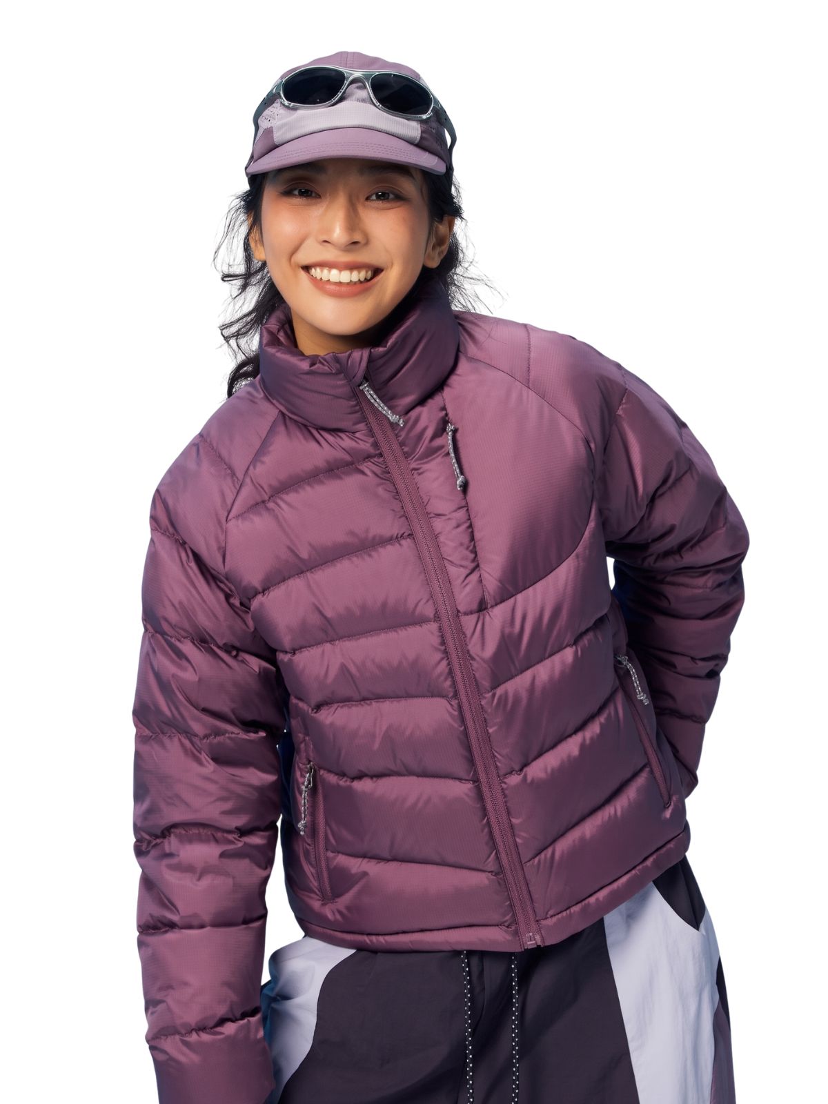 EchoShade - Lightweight 90% White Duck Down Cropped Jacket