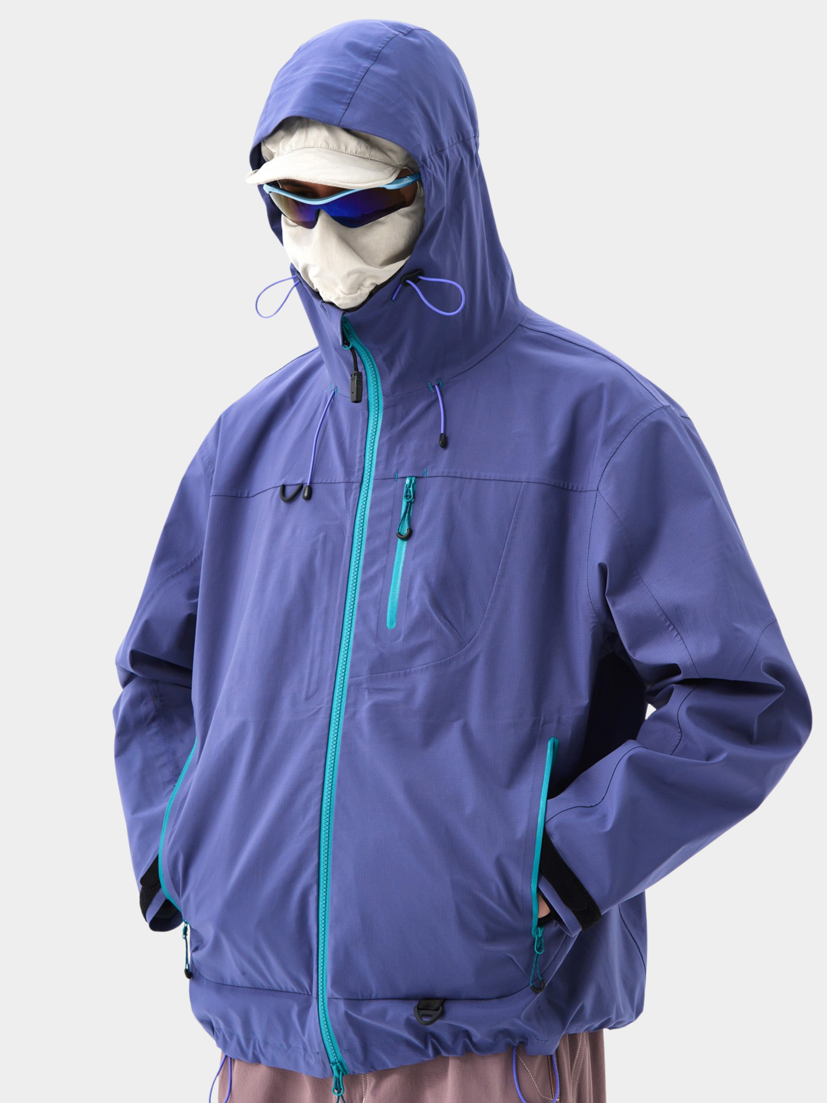 CampFlask - Men's 3-Layer Waterproof Hard Shell Jacket