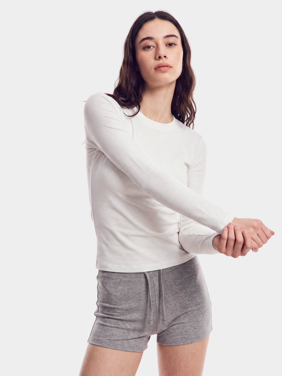 Boreal - Women's Tencel™ Wool Fitted Crew Neck Long Sleeve Top