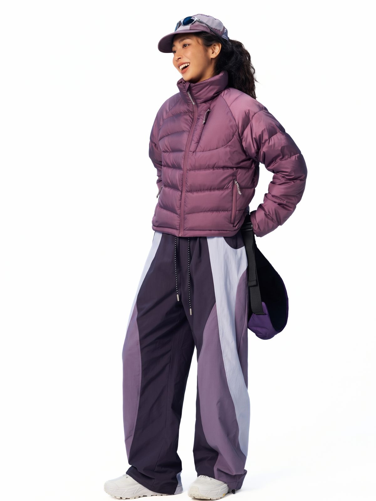 EchoShade - Lightweight 90% White Duck Down Cropped Jacket