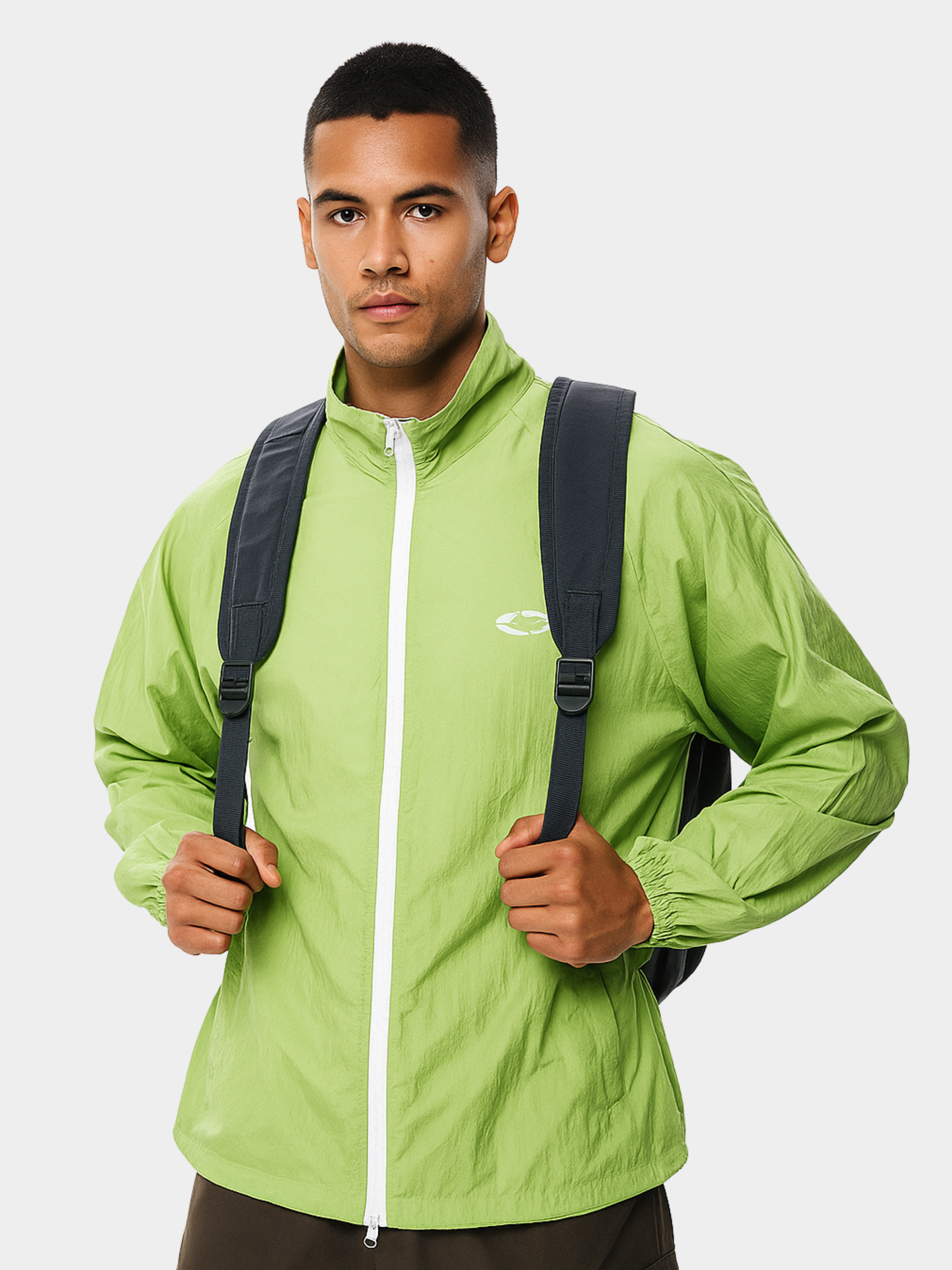 AlpineCrate - Unisex UPF50+ Stand Collar UV Protection Jacket GONGGAR SPORTS
