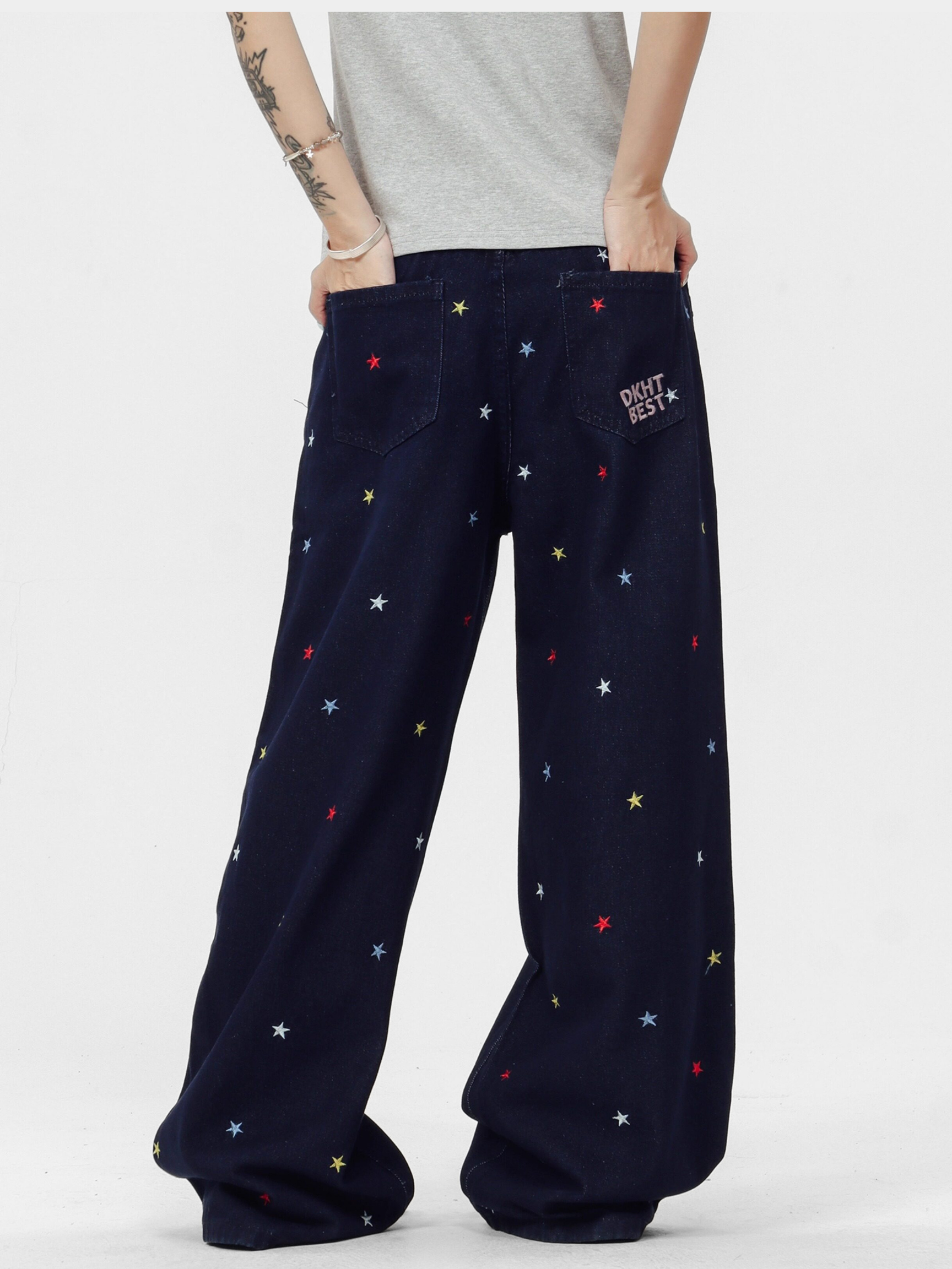 Expeditionary - Women's Star Embroidered Denim Jeans