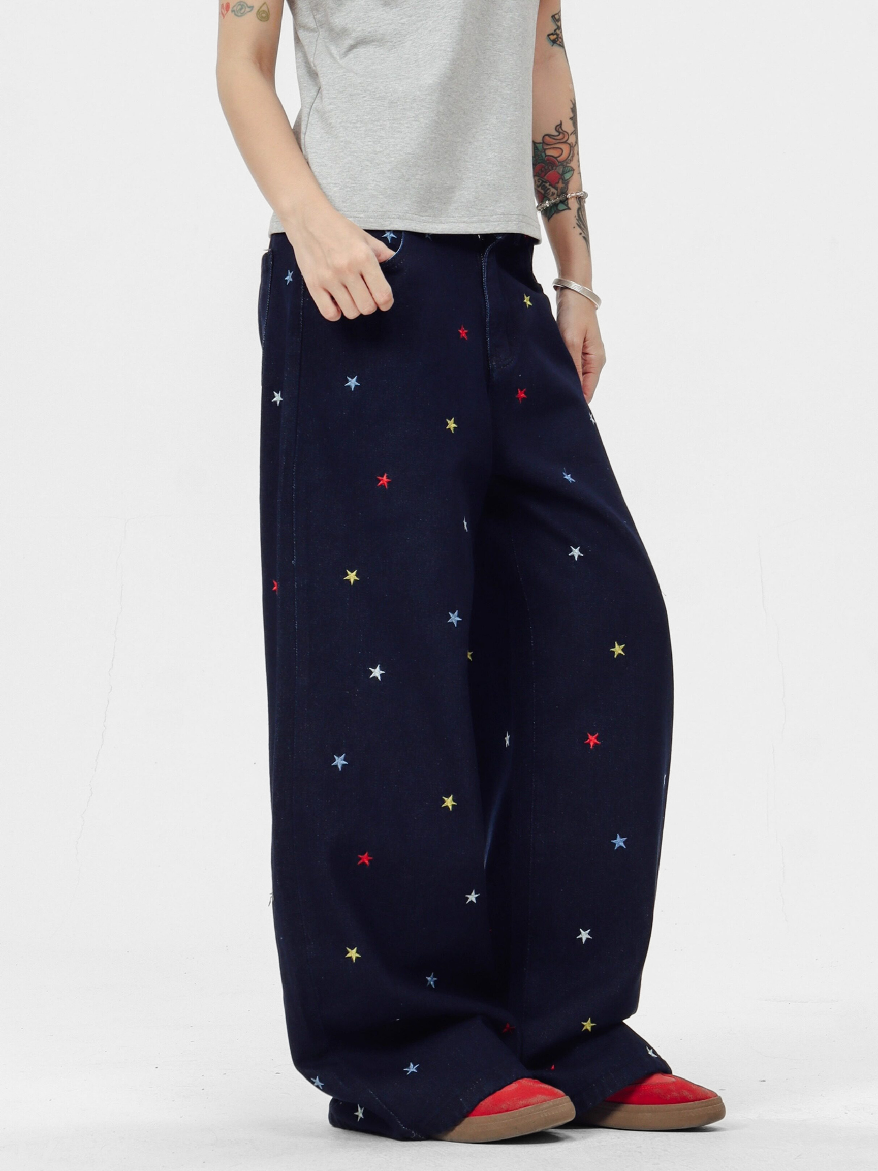Expeditionary - Women's Star Embroidered Denim Jeans