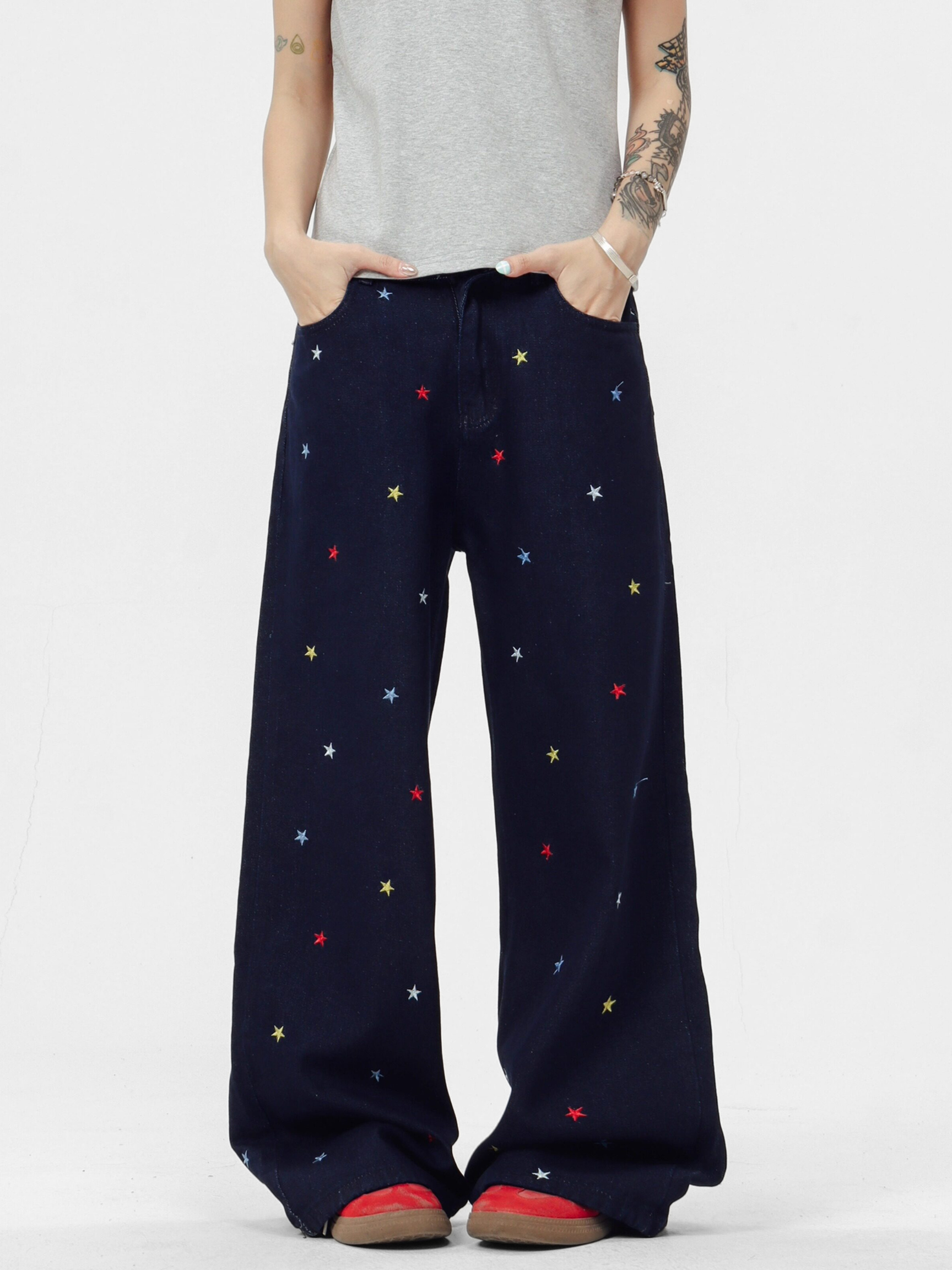 Expeditionary - Women's Star Embroidered Denim Jeans