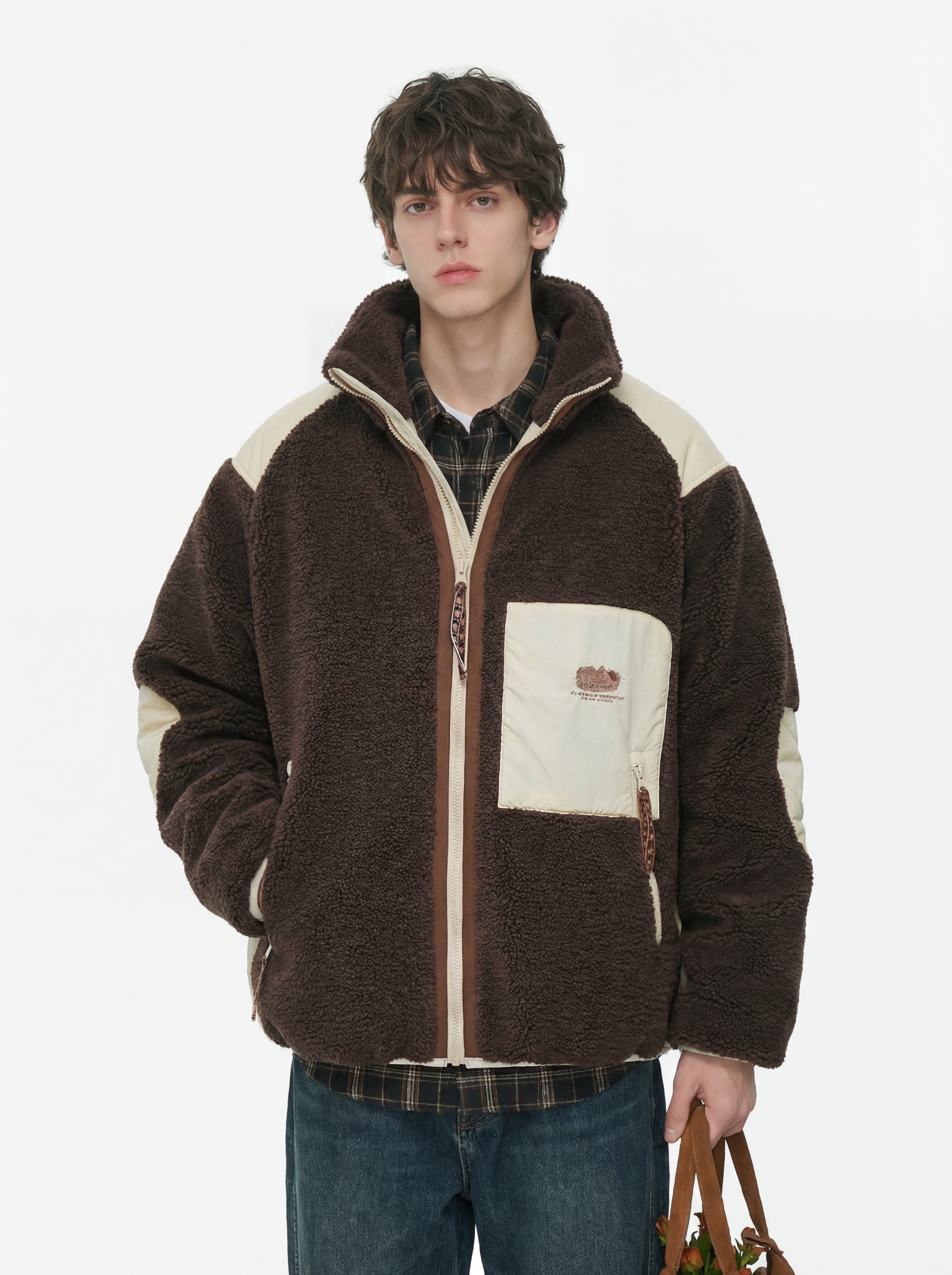 GlowCanopy - Men's Waterproof & Windproof Reversible Fleece Jacket