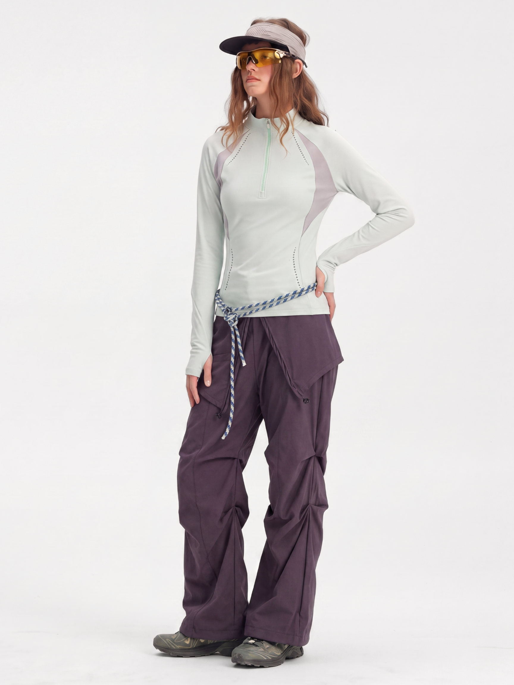 FlexTrail - Women's Moisture-Wicking Breathable Quick-Dry Long-Sleeve T-Shirt