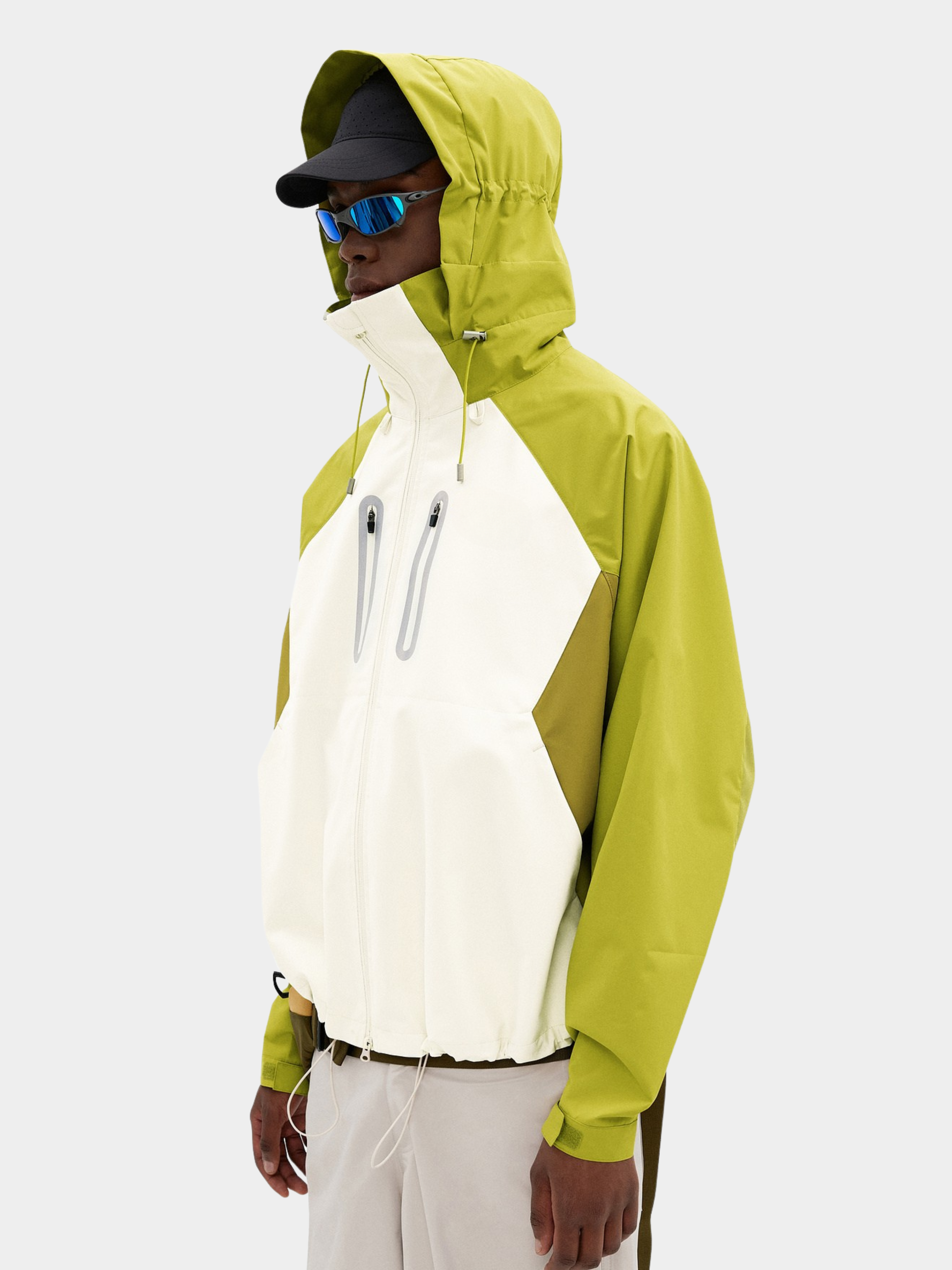 CampLamp - Men's Color-Block Lightweight Windproof Waterproof Jacket