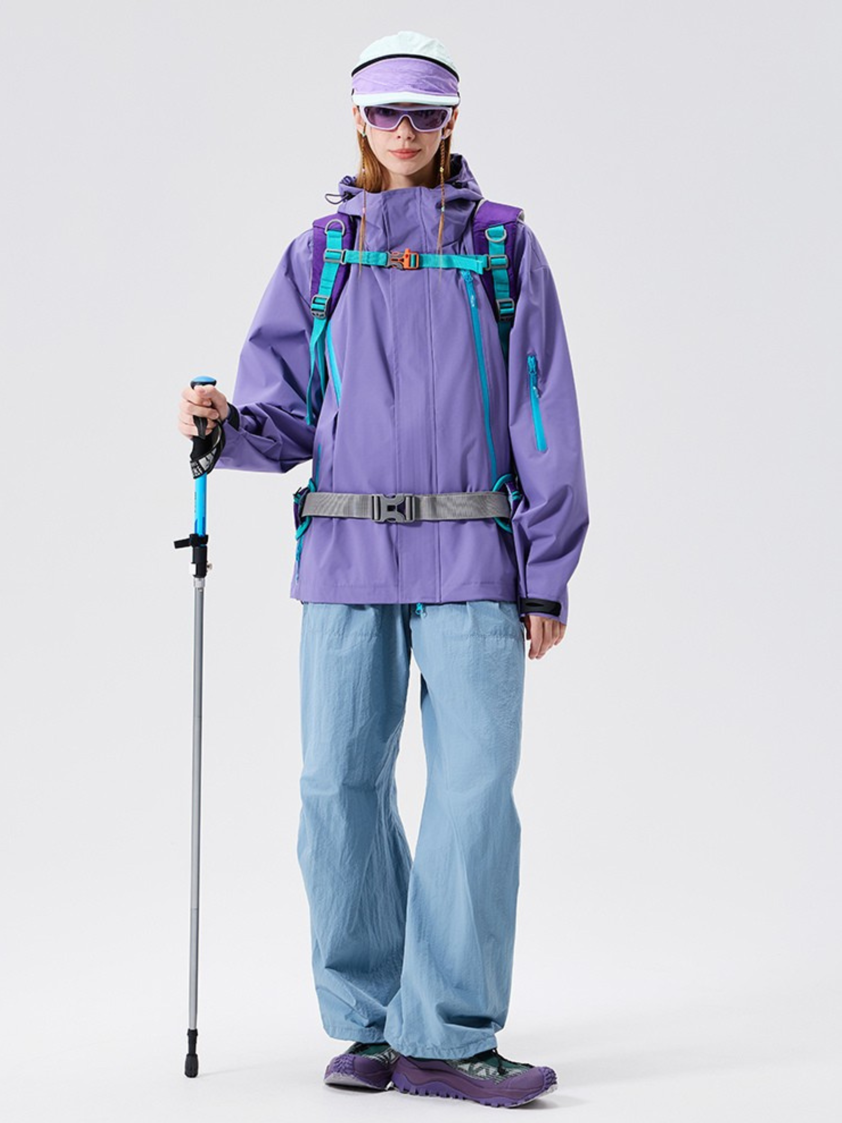 Strider - Unisex Triple-Shield Water-Repellent Tech Jacket