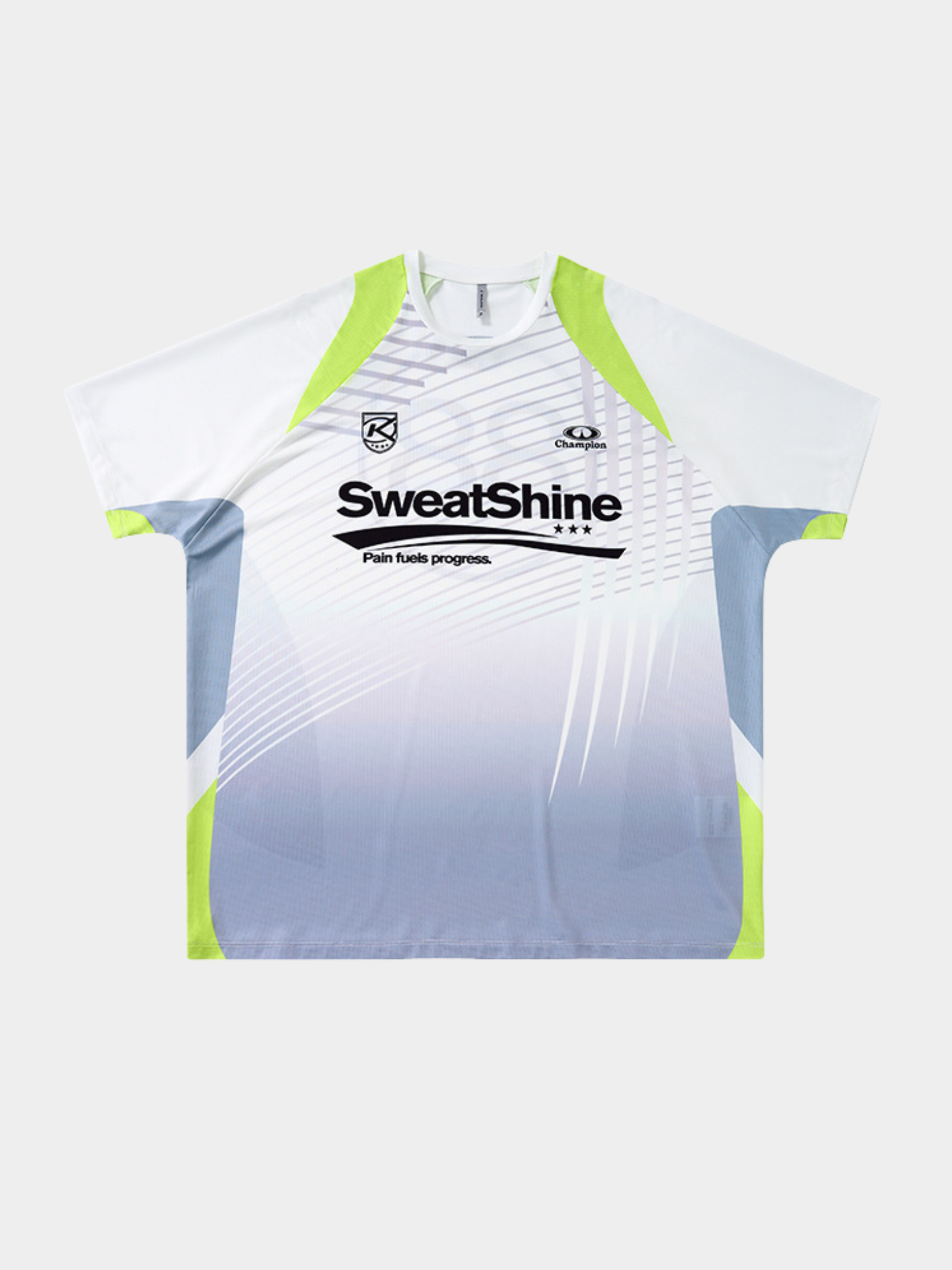 GlowDrift - Men's Contrast Mesh Quick-Dry Performance T-Shirt