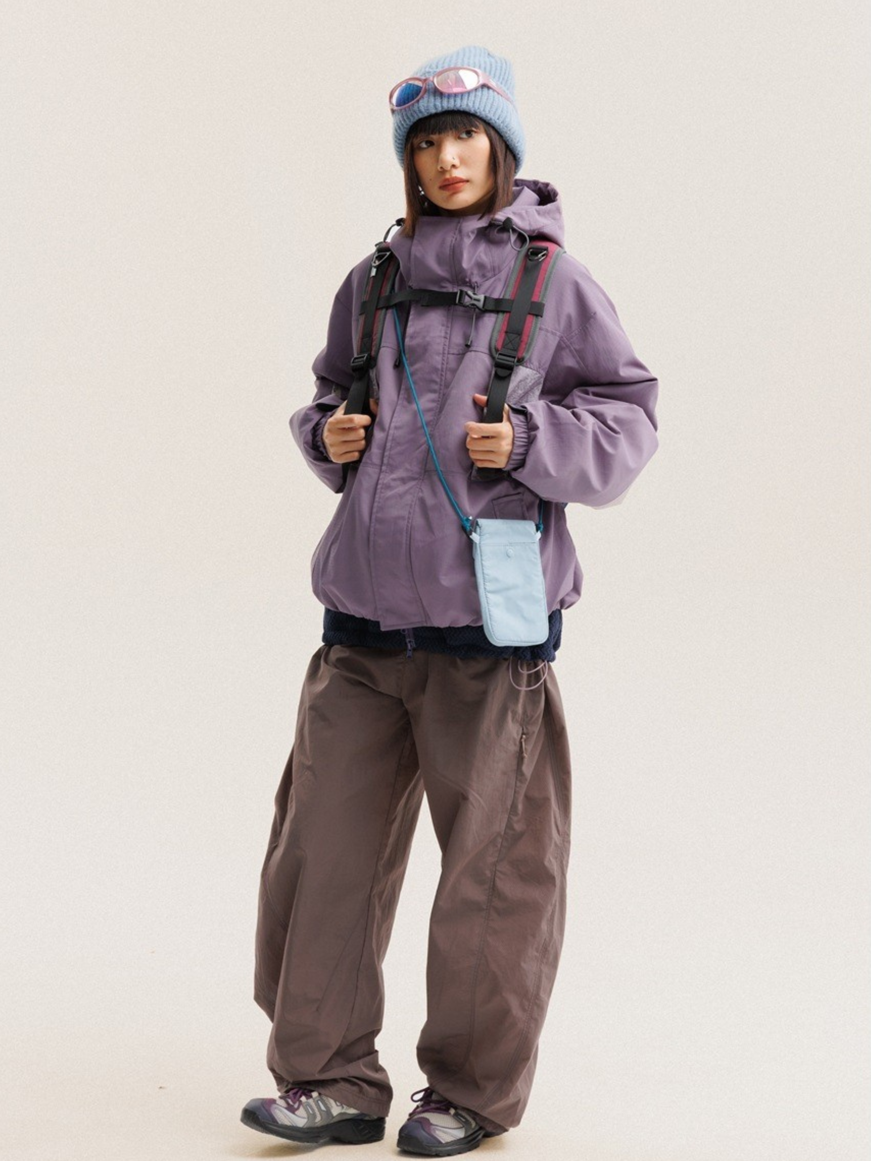 Timbertrail - Loose Fit Waterproof Hooded Jacket