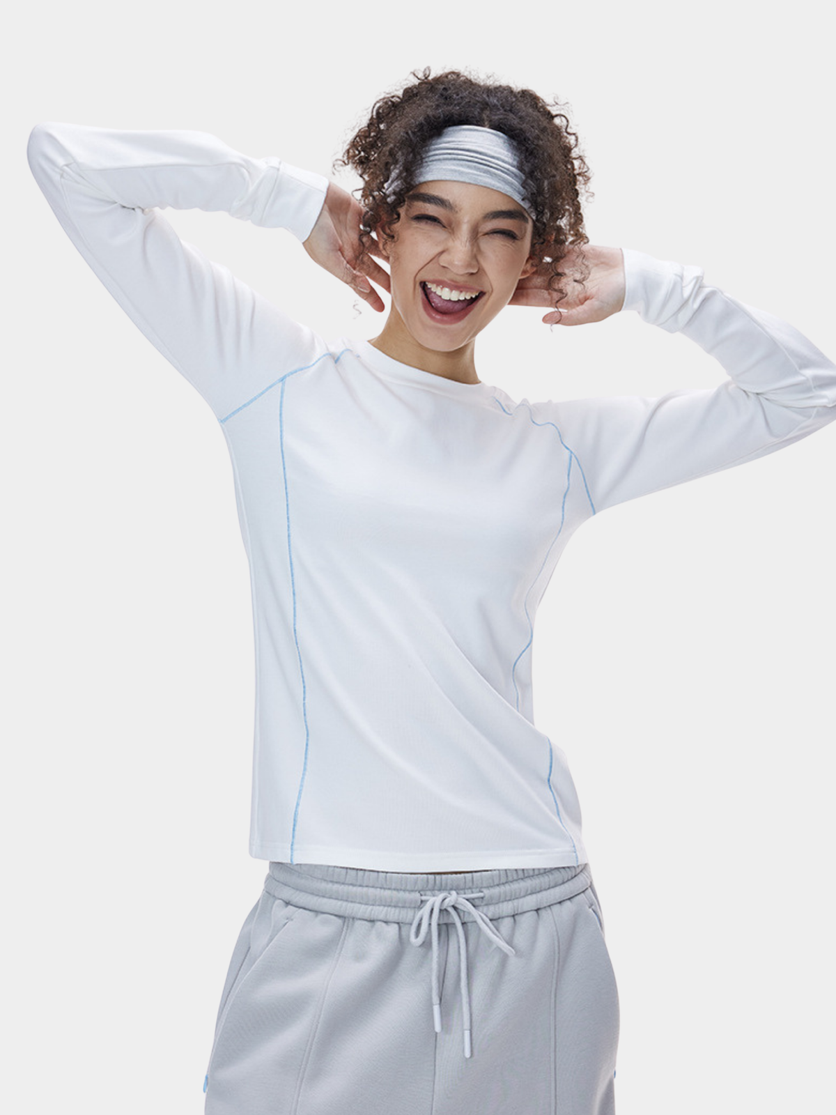 Harrow - Unisex Breathable & Lightweight Dual-Tone Long Sleeve Tee