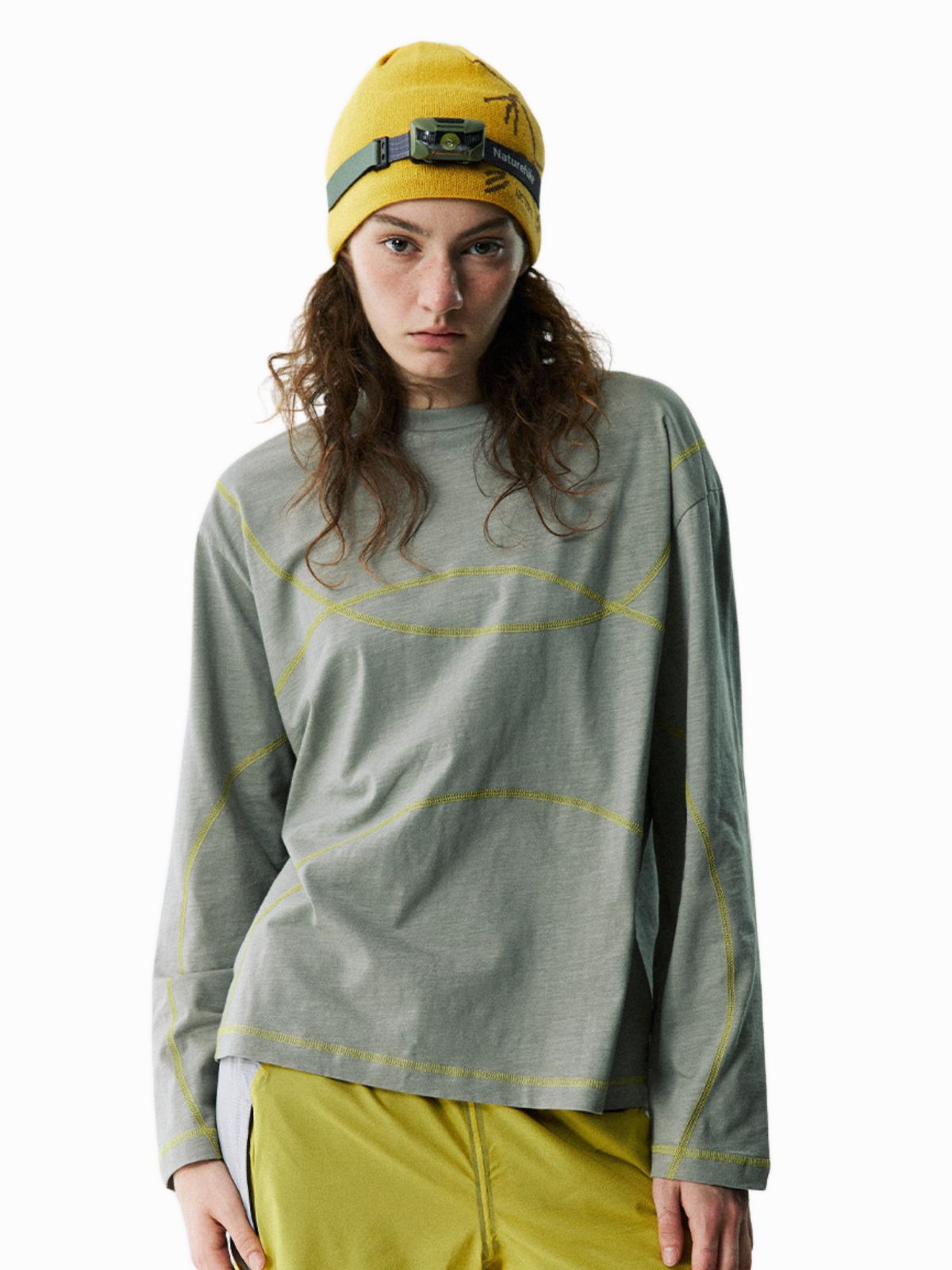 Glacialwind - Slub Cotton Breathable Running Long Sleeve