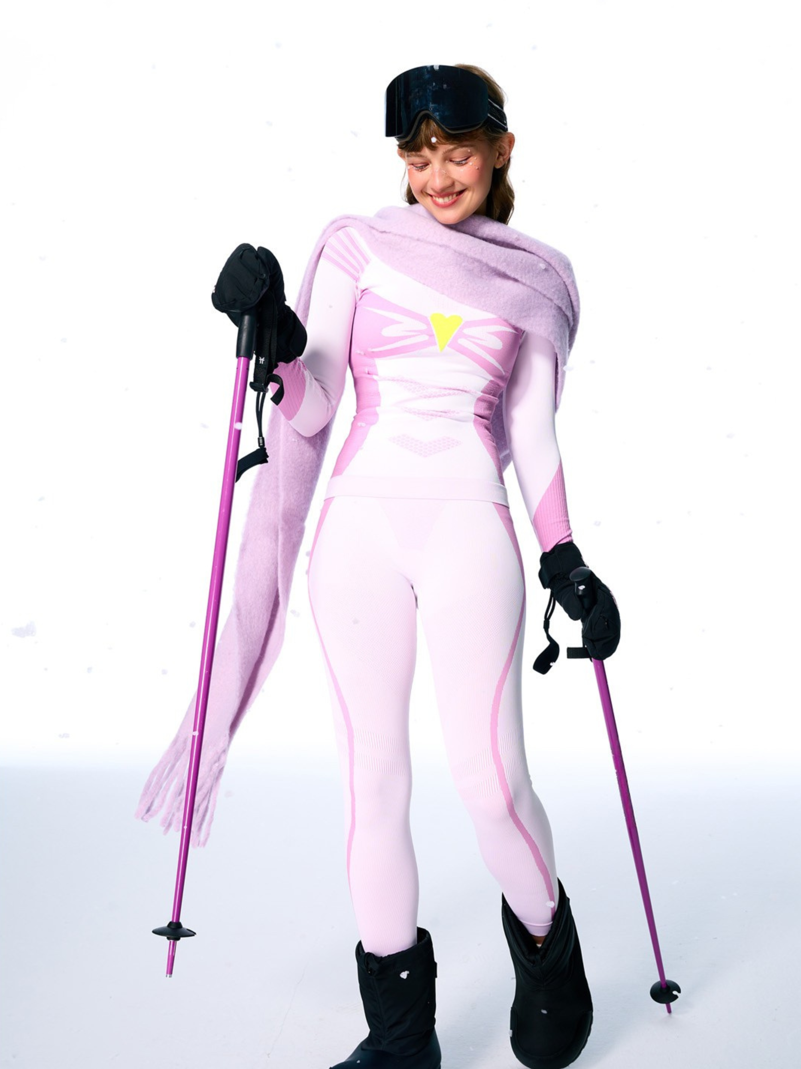Blazewood - Women's ThermoCore Compression Ski Base Layer Set