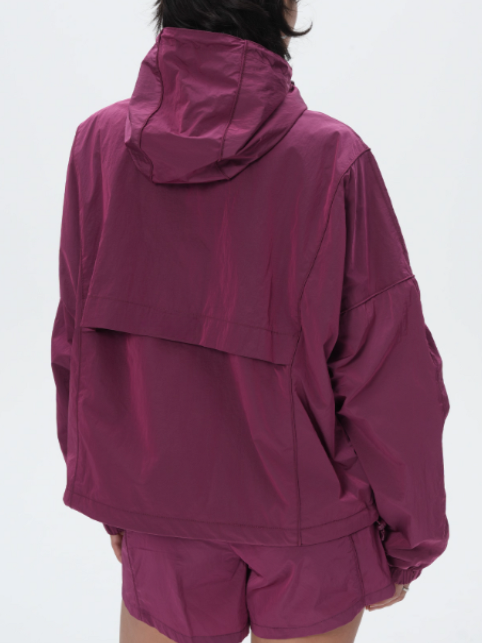 MesaPoint - Women's UV-Resistant Water-Repellent Windbreaker with Metallic Sheen GONGGAR SPORTS